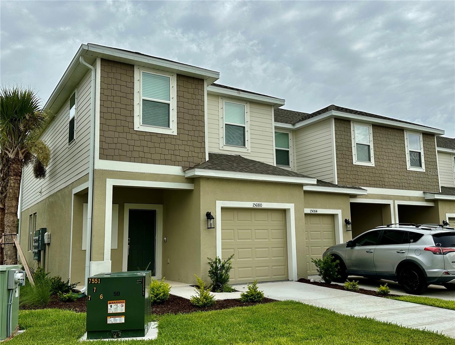 Great Annual Rental opportunity in Nokomis! New townhouse with a fantastic lake view was built in 2024. This beautiful home features 3 bedrooms, 2.5 bathrooms, and a laundry closet on the second floor. It also has an attached one-car garage with epoxy flooring and a driveway for parking a second car. Great finishes: tile throughout the first floor, 36-inch cabinets and a large island in the kitchen, quartz countertops in the kitchen and all bathrooms, and window blinds. All new appliances, including a washer and dryer. The master suite has a spacious walk-in closet and a double sink in the master bath. The gated Vinterra community is conveniently located just 1 minute from Tamiami Trail, with multiple shopping, entertainment, medical, and dining options within a 10-20 minute drive, including Costco, Venice Downtown, Wellen Park Downtown, and Sarasota Memorial Hospital. A beautiful resort-style pool with cabanas and a dog park is available for tenants. The
area belongs to highly demanded schools: Laurel Nokomis Elementary and Middle and Senior Venice High. Landscaping, lawn maintenance,
access to the amenities, trash collection, water, and sewer are included in the rent. Available from August 1st, 2025.
