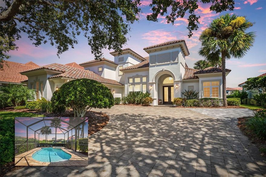 Coastal luxury awaits in the highly desirable gated Ocean Hammock community. Set beneath the live-oak canopy of Hammock Dunes Pkwy, 29 Hammock Beach Pkwy delivers ocean breezes and ocean views from a smart two-story layout plus a third-story crow’s nest. A short walk brings you to the private community beach walkover.

Approx. 3,400 SF, 4BR/3.5BA, and a flexible den/office (possible 5th BR). Premium lot with lake and ocean views truly stunning in person and beyond what photos can capture. The backyard is a private retreat featuring a sparkling pool, covered lanai, and outdoor fireplace for year-round enjoyment. HOA includes access to the community center, pool, and private beach walkover a true coastal convenience. Flood Zone X for added peace of mind.

Close to Yacht Harbor Marina for boating enthusiasts and minutes to cafés, trails, and parks along A1A. Optional memberships (subject to availability/approval) at Hammock Beach Resort & Golf Club and Hammock Dunes Club; offering access to golf, tennis, fitness, spa, dining, and resort-style amenities. Whether a primary residence or a refined seaside getaway, this home captures the Hammock lifestyle secure, convenient, and close to the shore. Schedule your private tour today.