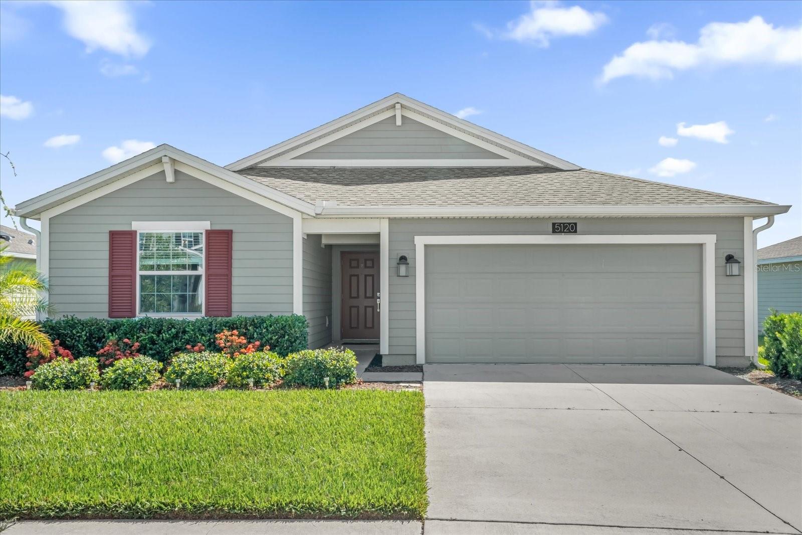 Seller is offering buyer $10,000.00 credit at closing. Immaculate, updated and practically brand new. Meticulously cared for and looks hardly lived in.  This is a highly sought after floor plan called the McKay.  The home is nice and elevated so you have amazing  views in the backyard and never have to worry about water due to the high elevation. There are 4 bedrooms and 2 full baths. A  nice open floor plan that includes an open living room, dining room and kitchen.  The kitchen is updated with higher end light cabinets, profile molding and all stainless steel appliances.  Higher end beautiful modern fixtures throughout. The master bedroom is generously sized with a large master bathroom and enormous master closet. The laundry room also has added cabinets for convenience and style. The washer and dryer will be included in the sale of the home.
Home also has smart features such as ring doorbell, security system, LED lighting and an insulated garage door.  Also, there is a screen lanai that offers very impressive views from the backyard.  Community offers a very vibrant lifestyle with a lot to do. Wonderful top-tier, resort style community amenities including: Stunning clubhouse, Resort-style pool, Fitness center, Tennis & Basketball courts, and Scenic biking paths throughout the neighborhood. Great location: Just 10 minutes from historic downtown Mount Dora, you’ll enjoy exploring charming shops, local dining, and numerous lively art festivals. Orlando’s world-renowned attractions and theme parks are only 45 minutes away with easy access to all major highways. Plus the added benefit of being only 45 minutes from the stunning East Coast beaches. This home offers the perfect blend of location, lifestyle, and convenience. Call today to set up a showing.