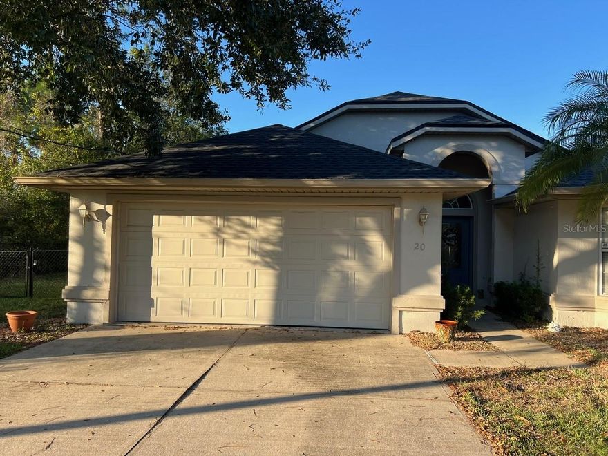 Welcome to this charming 3 bedroom, 2 bath home located in the highly desirable and well-established Pine Lakes neighborhood. This home offers a bright and inviting open floor plan, perfect for both everyday living and entertaining.  The kitchen features granite countertops, a stylish tile backsplash, new appliances, and a cozy breakfast nook overlooking the large, private, fully fenced backyard. The spacious living area and primary suite both feature durable LVP flooring, while the two guest bedrooms offer comfortable carpeting—one highlighted by a beautiful bay window.  The primary bedroom includes an ensuite bathroom complete with a relaxing garden tub and a separate walk-in shower. Enjoy year-round outdoor living in the screened-in rear lanai, ideal for morning coffee or evening gatherings.  Additional highlights include a 2022 roof, 2017 A/C, and a premium location surrounded by well-maintained homes. Conveniently located near top-rated schools and close to the center of town for shopping, dining, and everyday essentials.