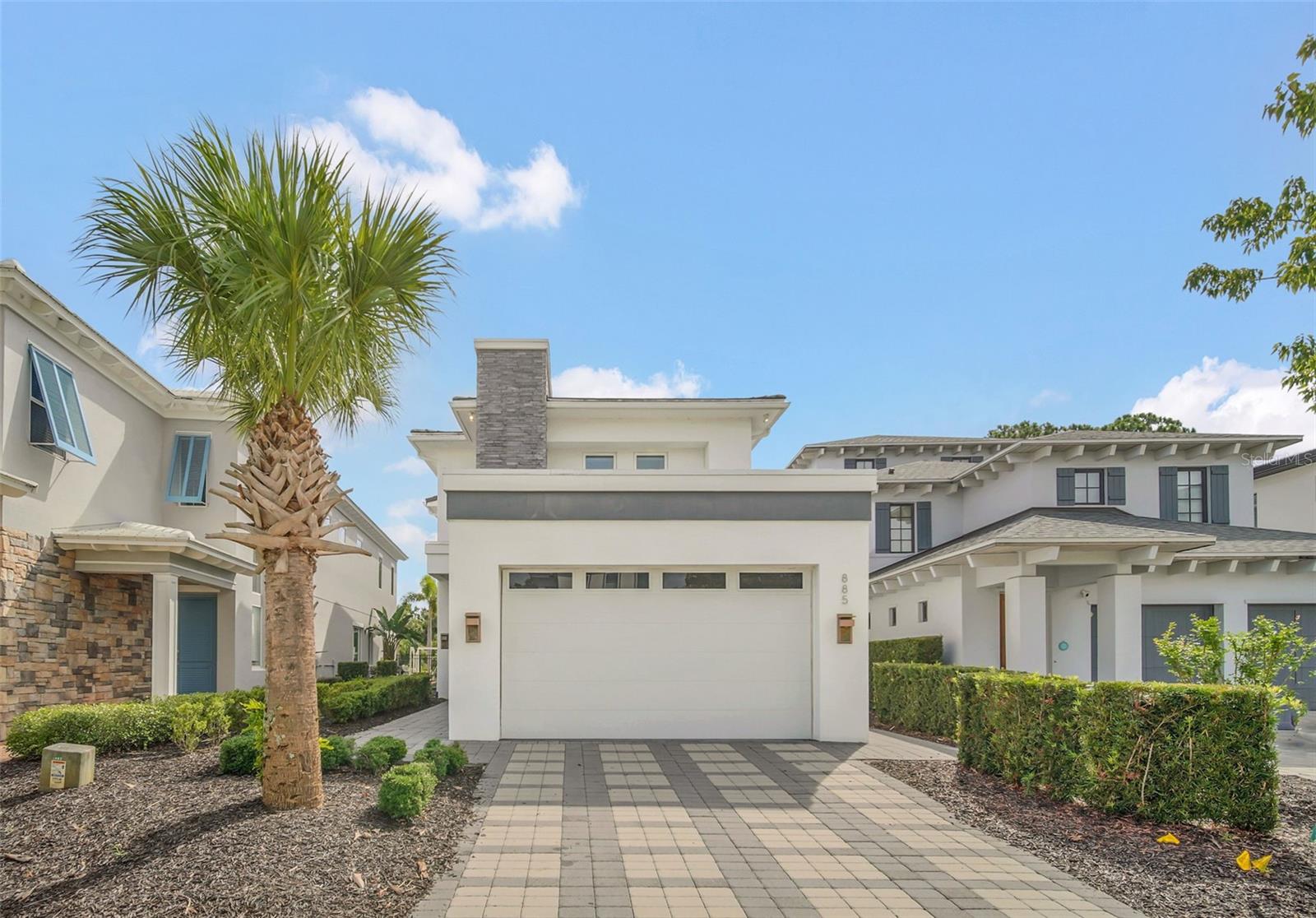 This is a stunning former MODEL HOME! This home serves equally as a beautiful PRIMARY VACATION HOME or as a TURNKEY RENTAL HOME. It Offers both Golf course views but is nestled on a conservation lot. The design is OPEN AND MODERN with lots of upgrades and offers a beautiful and spacious OUTDOOR LIViNG AREA. An OVERSIZED GARAGE is also a benefit when it comes to rental amenities and the homes comes FULLY FURNISHED with a TRANSFERRABLE MEMBERSHIP available upon closing. This lavish two-story retreat boasts modern gray and white accents, offering a seamless blend of sophistication and comfort. Whether you're planning a getaway with friends or family, Luxury at Reunion provides the ultimate setting for your next unforgettable vacation.
When you step into the first floor, you'll instantly know you are on vacation when you are greeted by the sliding glass doors of the main open living space. Here, a spacious kitchen and dining area beckon, enhanced by the enchanting glow of a charming chandelier above the dining table, accommodating seating for up to 8 guests, and an island counter with three bar stools that offer additional seating and convenience. Step outside the main living space onto your very own private sundeck, where you'll find a refreshing private pool, grill, and outdoor dining and lounge area. Given the allure of the pool deck, why not savor your lunch outdoors and relish it al fresco?
This is a must see and a one of kind home. Book your appointment today!