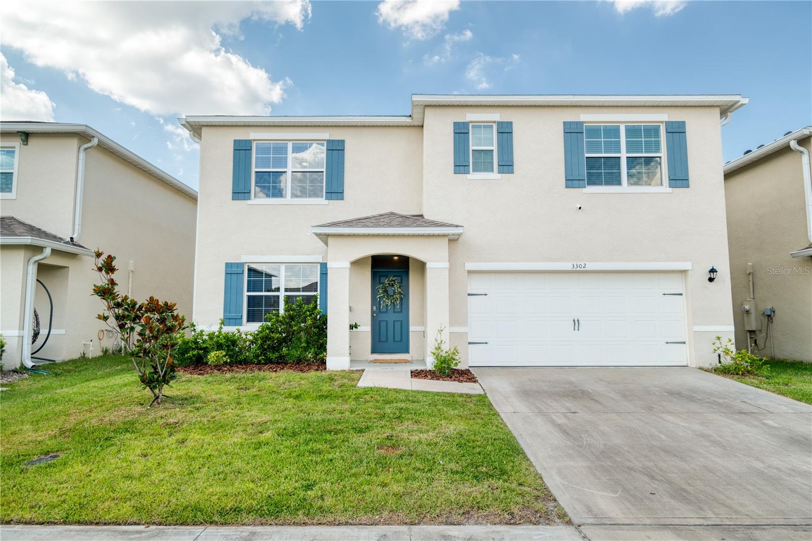 Welcome to your dream home at 3302 Eastgrove Terrace, a spacious and move-in ready D.R. Horton Hayden model located in the heart of Sanford, FL! This thoughtfully designed 5-bedroom, 3-bathroom home offers over 2,600 square feet of versatile living space—perfect for multi-generational families, working from home, or simply spreading out and enjoying modern comfort. Inside, you'll love the open-concept layout, featuring a large kitchen with granite countertops, stainless steel appliances, and a center island that flows effortlessly into the living and dining areas—ideal for entertaining or everyday living. One bedroom and full bathroom are conveniently located on the first floor, perfect for guests or a home office setup. Upstairs, you'll find a spacious loft, laundry room, and four additional bedrooms, including the oversized primary suite with a walk-in closet and dual-sink vanity. Recent upgrades include a water softener system and a fully fenced-in backyard, offering privacy and peace of mind. Located in a growing community close to shopping, dining, major highways, and top-rated schools, this home offers both convenience and value. Don’t miss your chance to own a nearly new home with room to grow—schedule your private showing today before this one is gone!
