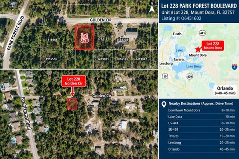 Photo of 228 Park Forest Boulevard #Lot 228, Mount Dora, FL 32757 (MLS # O6451602)