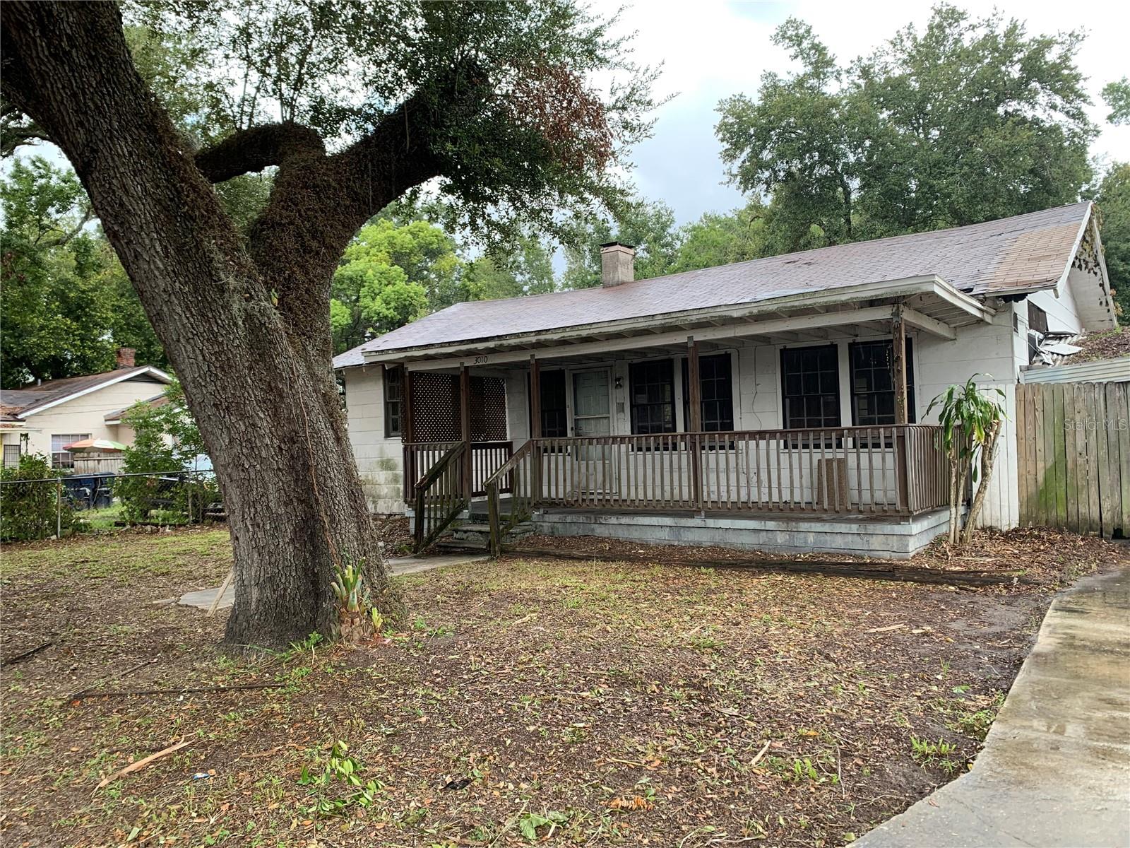 This property is for sale in AS-IS condition and is priced to sell. It has lots of potential for the right buyer. The interior has been gutted down to the studs and is ready for a remodel or a tear down for a new build. The rear yard is fenced in.