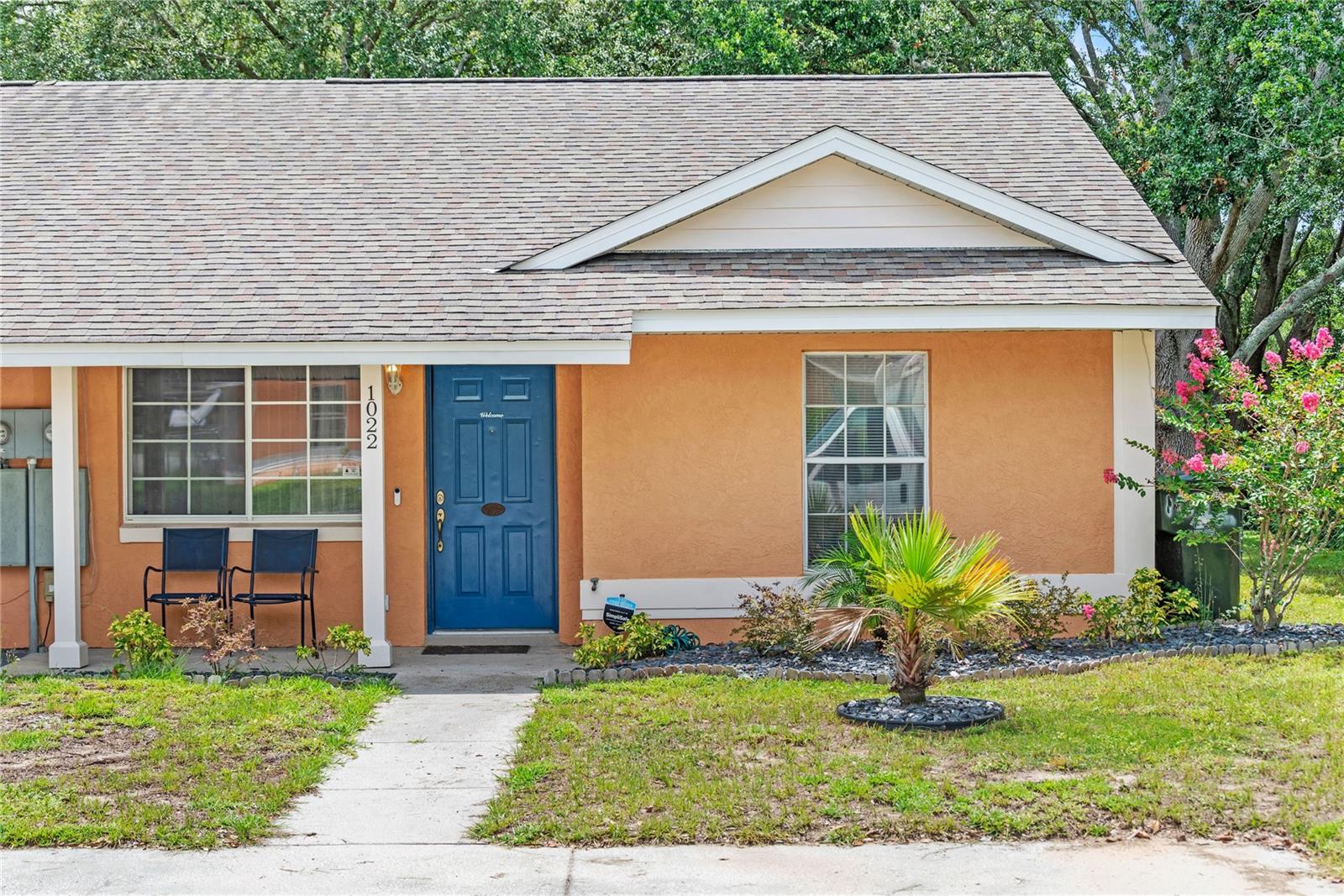3-bedroom, 2-bath villa, perfectly designed for comfort, convenience, and low-maintenance living. Located in a prime area close to shopping, dining, schools, and major commuter routes, this home offers the ideal blend of privacy and accessibility. Step inside to find a freshly painted interior with newer carpeting and a clean, neutral color palette—making it easy to add your own style. The spacious, fully fenced backyard is perfect for outdoor gatherings, gardening, or simply relaxing in your private outdoor retreat. This move-in-ready home comes equipped with all appliances, including newer kitchen appliances, and includes two designated parking spaces for added convenience. Best of all, enjoy the freedom of no HOA restrictions!