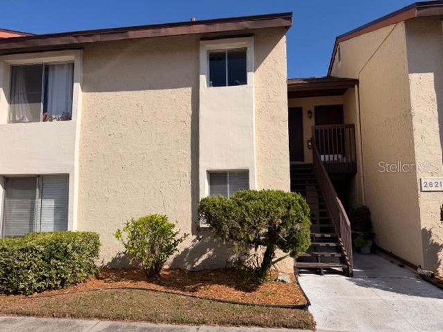 Partially remodeled. Ready for your finishing touches! Both baths and flooring have been updated along with plumbing in both bathrooms. Needs kitchen finished. Bottom floor unit for easy access. Centrally located close to downtown and beaches. Community pool, tennis courts, clubhouse and more!