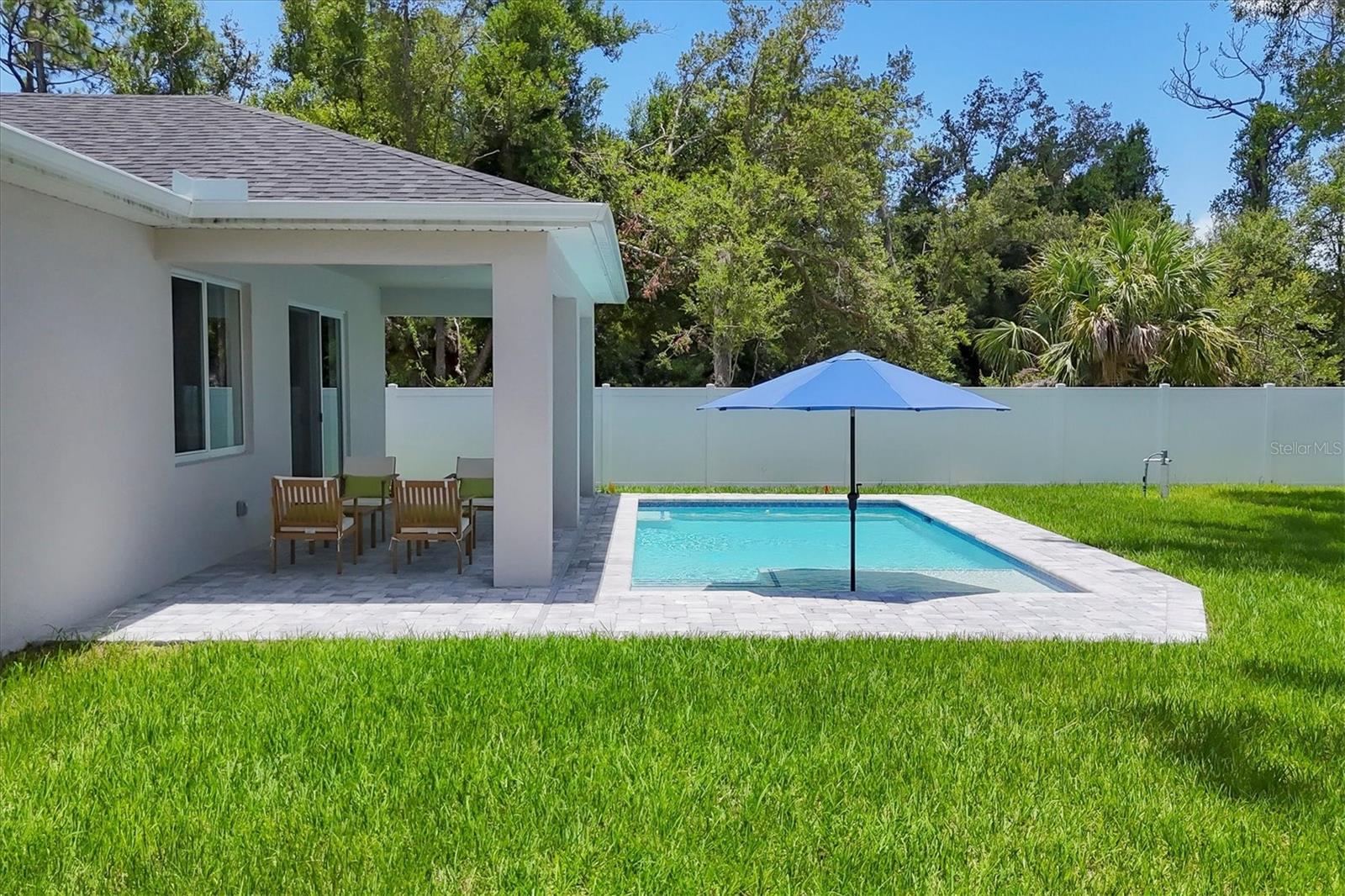 BRAND NEW HOME WITH POOL AND FENCE 100% COMPLETED IN NORTH PORT, FLORIDA!! Welcome to your dream home, located in the thriving city of North Port, Florida. This beautifully designed, move-in-ready property offers 3 bedrooms, 2 bathrooms, and a spacious **2-car garage, all crafted with modern elegance and thoughtful details to fit your lifestyle. **Key Features:** - **9.4-foot-high ceilings**, creating an open and airy atmosphere. - **Tile flooring throughout the entire house**, combining style and easy maintenance. - **Contemporary interior design**, featuring sleek finishes and modern touches in every corner. - A **gourmet kitchen**, ideal for cooking enthusiasts, with ample cabinet space, high-quality countertops, and modern appliances. - A bright and inviting **open floor plan**, perfect for entertaining and everyday living. - A large backyard, ready to be customized to fit your vision, whether for a garden, outdoor lounge, or future pool. **Prime Location:** This home is perfectly situated in North Port, one of Florida’s fastest-growing cities, celebrated for its family-friendly environment and proximity to everything you need. You’ll be close to: - **Venice Beach** and other Gulf Coast beaches, known for their pristine sands and sparkling waters. - **Warm Mineral Springs Park**, a local gem offering relaxation in natural mineral-rich waters. - **Parks and nature trails**, perfect for outdoor enthusiasts. - **Shopping, dining, and entertainment**, all just minutes away, with easy access to major highways for convenience. Whether you're looking for a primary residence or a seasonal getaway, this home combines modern comfort with a fantastic location. The blank canvas backyard offers endless possibilities to make it your own. **Don’t miss your chance to own this stunning home in North Port!** Schedule your private tour today and start living the Florida lifestyle you’ve been dreaming of.