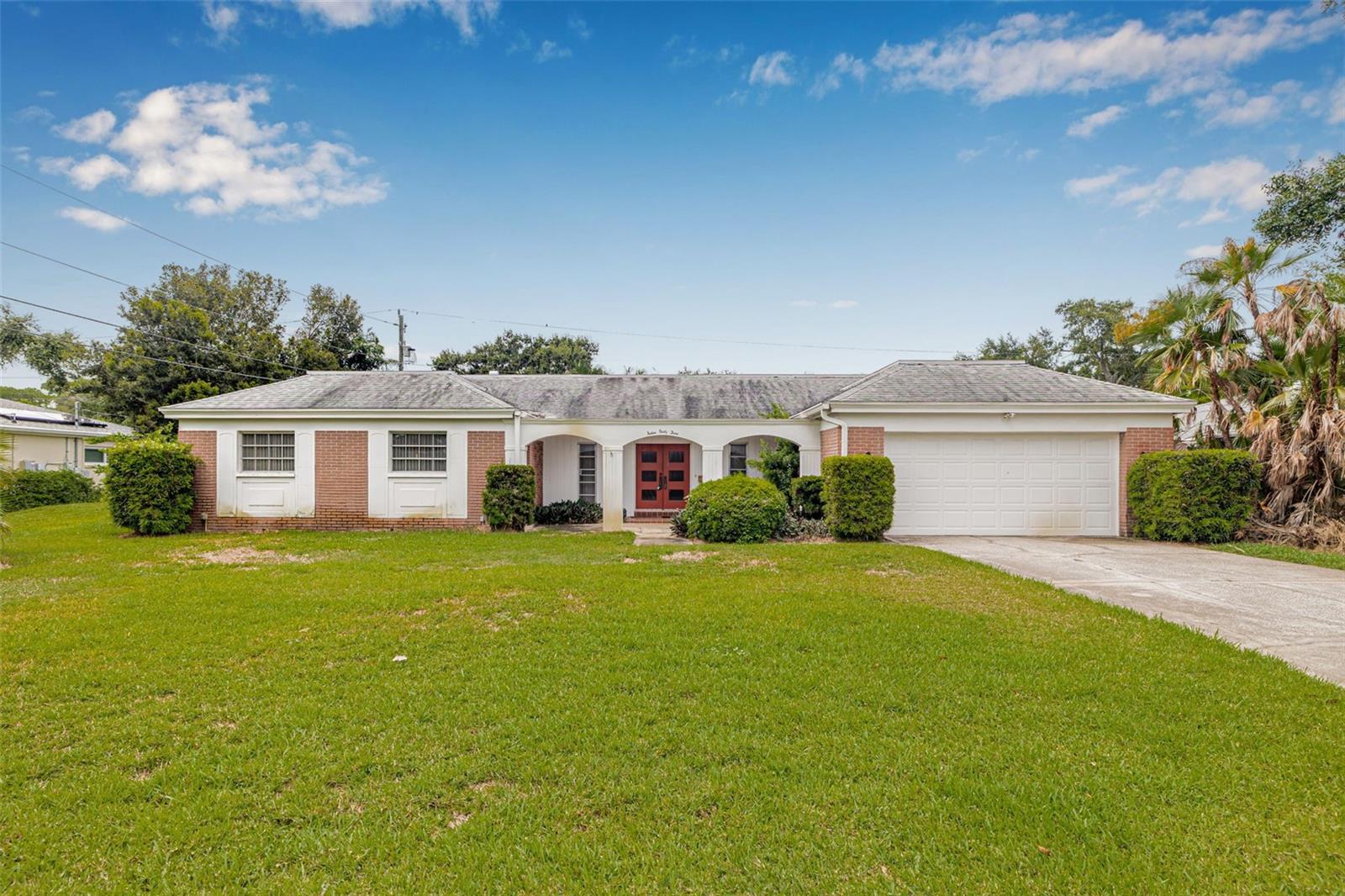 INVESTOR SPECIAL in Barcley Estates –Opportunity Knocks in Barcley Estates – Bring Your Vision!
Don’t miss this incredible chance to restore and customize a spacious home in the highly desirable Barcley Estates neighborhood of St. Petersburg. This 4-bedroom, 2.5-bath home with a 2-car garage is full of potential and ready for transformation.
Featuring a well-thought-out floor plan and multiple living spaces—including a distinctive sunken living room that adds architectural interest—this property has great bones and endless possibilities for the right investor or builder.
While the home does require renovation, it has only experienced one instance of water intrusion in its 55-year history—during Hurricane Helene—with mere inches of water entering the back porch and sunken living room only.
Whether you're looking to flip, rent, or create a dream home, this is the perfect canvas in a well-established and sought-after neighborhood. Seize this rare opportunity to add value and bring new life to a classic home!
