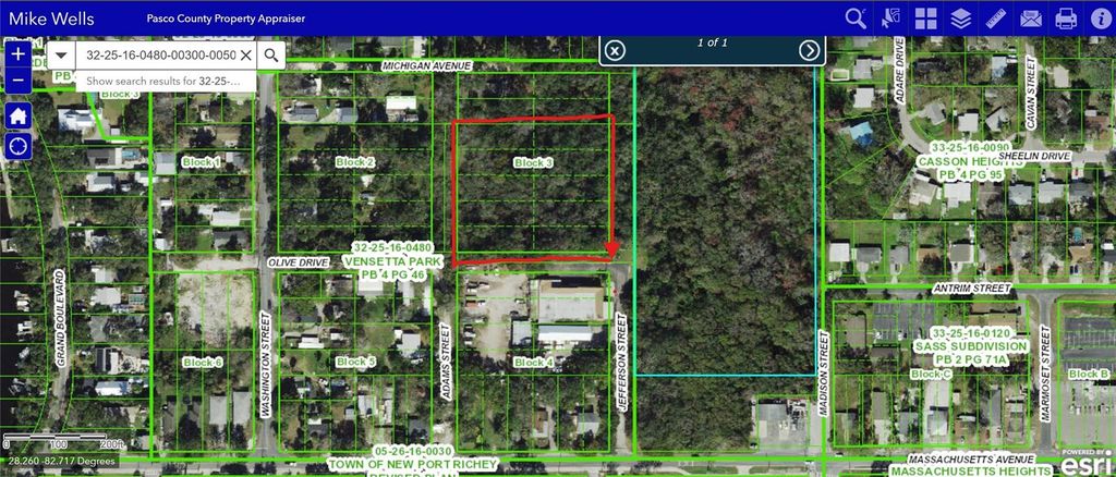 Photo of Jefferson Street, New Port Richey, FL 34653 (MLS # TB8462914)