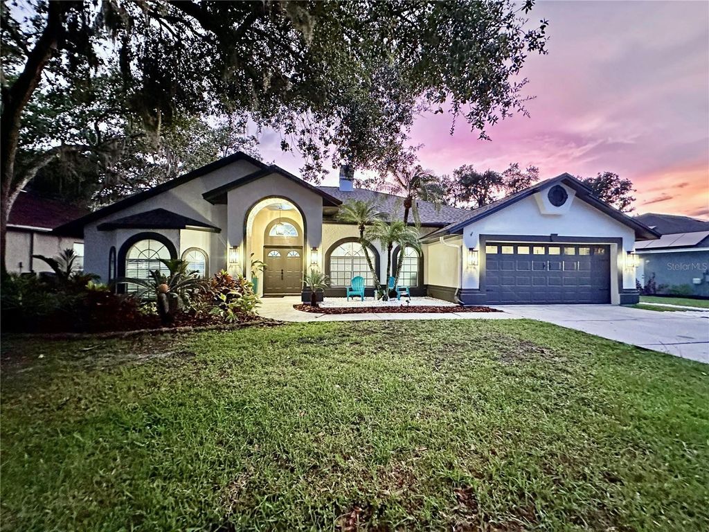 Photo of 4617 Basswood Street, Land O Lakes, FL 34639 (MLS # TB8507113)