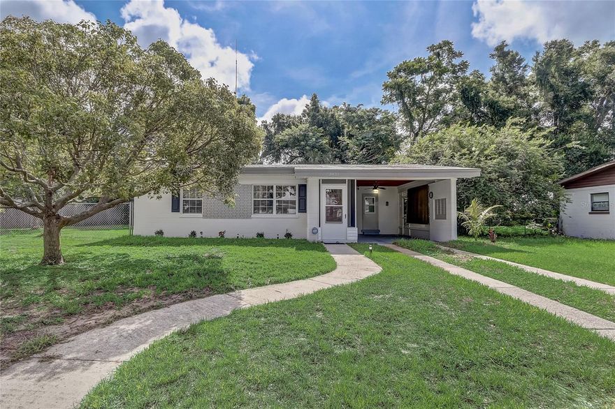 NO HOA! This 2 bedroom, 1 bathroom property has an eat-in kitchen with granite countertops & dining space, and a separate living room for gathering. There is luxury vinyl plank (LVP) floors throughout the home and the bathroom has been newly tiled. The home has UV double-insulated windows, 8x10 shed with finished interior, electricity & wall A/C unit, and a spacious fenced backyard with vehicle gate. Seller updates include screen-enclosed front entry, landscape & sod, bathroom tile, crown molding, living room ceiling fan, LVP & baseboards, and finished shed. This home sweet home is tucked away approximately a half mile to Havendale Blvd which leads to groceries, restaurants and connecting highways/roads for commutes. A brand new Publix will soon be opening right next to this neighborhood! Bring your watercraft because you're approximately one mile to a public boat ramp for Lake Jessie which is known for its fishing, aviation activity (including seaplanes!), and is part of Winter Haven's famous Chain of Lakes.