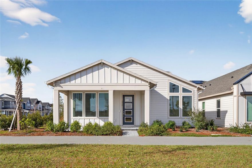 This home is located in Weslyn Park at Sunbridge, set on an oversized corner lot within a thoughtfully planned community. Inside, the home features wood flooring throughout, a spacious bonus room that offers flexibility for different needs, and a well-appointed kitchen suitable for everyday use and gatherings. Residents of the community have access to shared amenities such as a resort-style pool, playgrounds, and walking trails. The location provides convenient access to Lake Nona and is positioned in an area with ongoing and planned future development.