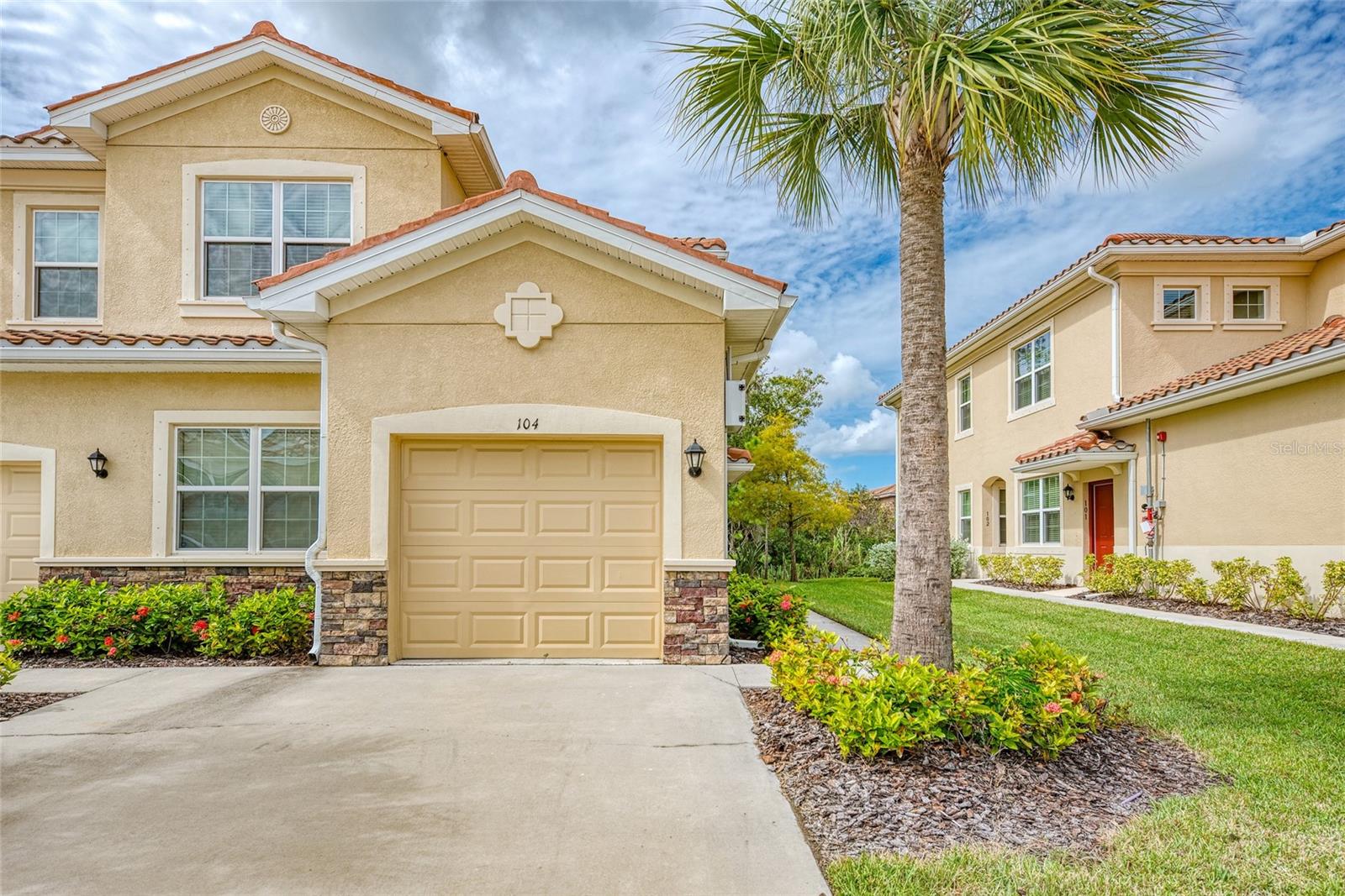 Relocating? Putting your house on the market? Traveling medical professional? Time to say bye-bye to that long term relationship? If you answered yes to any of these questions.. we have the perfect place for you! Welcome to one of Sarasota's finest condo's located in the maintenance-free (FREE TIME FOR YOU!) gated community of Soliel. This second floor condo offers 3-bedrooms, 2-bathrooms PLUS a den/office! You will enjoy cooking meals in the custom gourmet kitchen with granite counter tops and stainless steel appliances. Let's not forget about the large island and dining area, perfect for entertaining! You will have plenty of space to lounge around in the spacious living room! Enjoy a cup of tea or a glass of wine in the evenings on the screened patio! The primary bedroom offers a large walk-in closet and an en suite bathroom! No need to share a washer and dryer with your neighbors, as you will have your very own located inside the unit! Don't want to fight over parking spots with your neighbors? We've got you covered! This unit has its own driveway as well as a one car garage! Did we mention how perfect the location is? You will be minutes away from University Town Center, the Sarasota–Bradenton International Airport, Downtown Sarasota, and the BEAUTIFUL beaches of Siesta Key, Lido Key and Longboat Key! Award-winning restaurants, shopping, theatre, and performing arts are all within minutes from you! Call today to book a showing, don't let this be the one that got away!