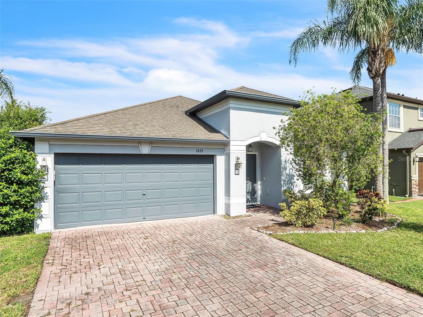 Welcome to this charming 3-bedroom, 2-bathroom home located at 1433 Impatiens Court in the desirable community of Trinity, Florida. This well-maintained residence offers a comfortable and functional layout. The home features a spacious kitchen with ample counter space and a breakfast bar, perfect for casual dining. The living room provides a great space for relaxation and is filled with natural light. The primary suite includes an en-suite bathroom and walk-in closet. Two additional bedrooms are generously sized and share a full bathroom. A fenced backyard offers a private outdoor space, perfect for entertaining or for pets to play. Located in a tranquil cul-de-sac, this home provides a quiet and private setting. Enjoy the convenience of being just minutes away from top-rated schools, shopping, dining, and major highways. Don't miss this opportunity to own a piece of Trinity!