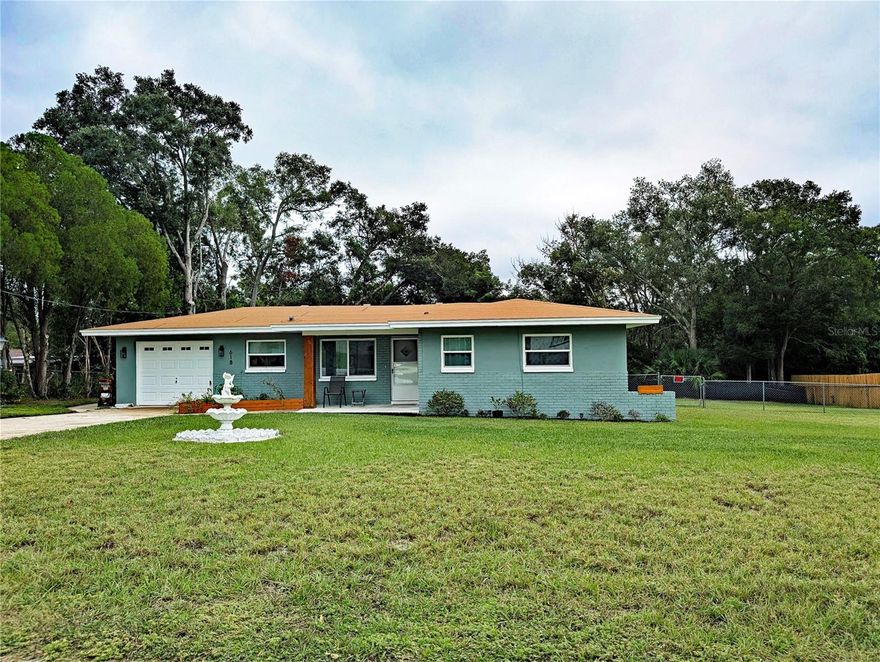 Great Location! 2BR Home with In-Ground Pool & Updated Systems.  Comfortable 2-bedroom, 1-bathroom block home in the City of Inverness with 1,153 sq. ft. of living space, a 1-car garage with laundry area, and an enclosed porch under air. The fenced backyard features an in-ground pool and plenty of room to enjoy the outdoors on a spacious 120' x 120' lot. Major updates already completed include a new HVAC in 2021, roof in 2022, and double-pane windows in 2024. This single-story home is clean and functional inside, offering the opportunity to update finishes to match your style. Conveniently located near Rails to Trails, downtown Inverness shops, dining, parks, and local events—with no HOA restrictions. A solid home in a great location, ready for its next chapter.