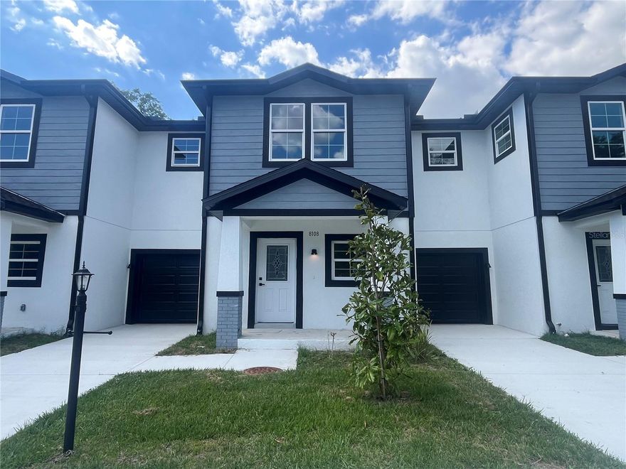 Under Construction. Interior photos are of a similar unit within the same community and are provided for illustrative purposes only. Finishes, features, and layout may vary. New Modern Townhomes in Tampa – Only 8 Exclusive Units Available!. Discover these brand-new 3-bedroom, 2.5-bath townhomes offering the perfect blend of modern design, comfort, and convenience. Enjoy spacious open-concept living areas, elegant bathrooms with contemporary finishes, and a beautifully designed kitchen featuring high-end details. With low HOA fees and a prime location in one of Tampa’s fastest-growing areas, you’ll be just minutes from top dining, shopping, and entertainment destinations — including Busch Gardens, Moffitt Cancer Center, and USF. Don’t miss this incredible opportunity to own a modern home in the heart of Tampa! **Available down-payment assistance up to $60,000.00 for qualified borrowers through a preferred lender**