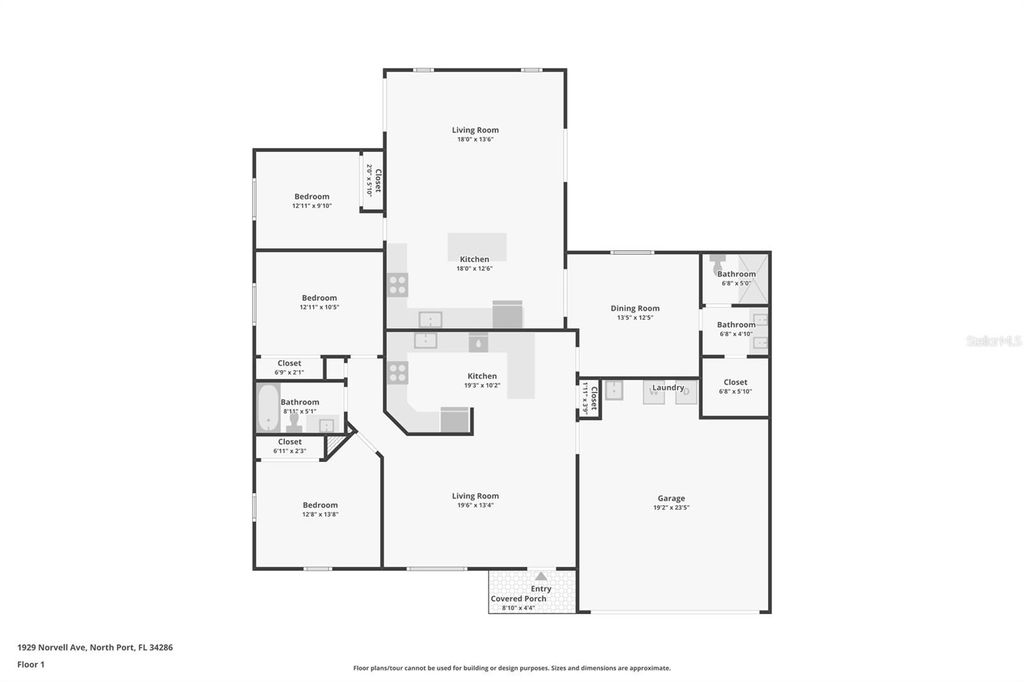 Photo of 1929 Norvell Avenue, North Port, FL 34286 (MLS # A4690456)