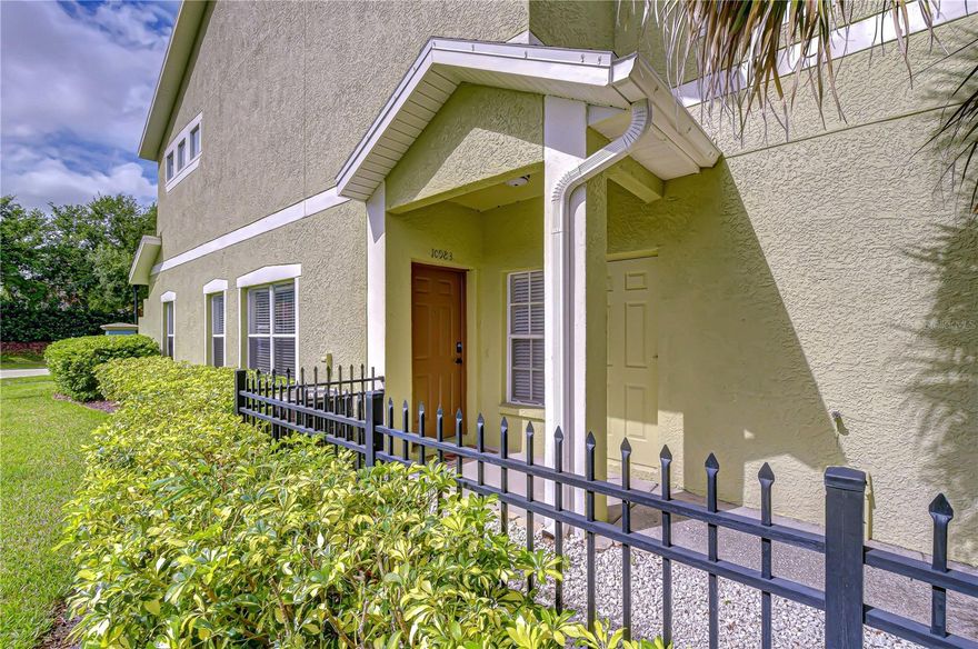 Designed for comfort and everyday living, this well-maintained end-unit townhome offers 3 bedrooms, 2.5 bathrooms, and over 1,500 square feet of thoughtfully designed space. The bright living room is filled with natural light—enhanced by the additional windows of an end unit—and flows seamlessly into the kitchen, creating an open and connected layout. The kitchen features a dedicated dining area with a beautiful accent wall, ample cabinet space, and room for everyday meals or casual entertaining. Upstairs, the primary suite provides a peaceful retreat with a walk-in closet and an ensuite bathroom featuring a walk-in shower. Two additional bedrooms offer flexibility for guests, a home office, or growing household needs—one upstairs featuring its own private en-suite, while the third bedroom downstairs enjoys convenient access to a nearby half bath just steps away.  Step outside to the private patio, perfect for enjoying morning coffee or relaxing in the evening. Community amenities include a resort-style pool, fitness track, playgrounds, fire pits, and an outdoor bar with grill—creating a lifestyle where you won’t feel the need to vacation away. Conveniently located near shopping, dining, and parks, this townhome offers the perfect balance of comfort, convenience, and low-maintenance living.