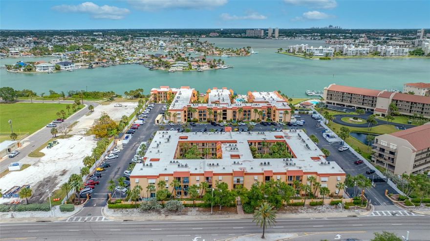 Wow wow wow! A RARE 3 bedroom 2 bath with fenced patio! Renovated with new flooring, new windows, new appliances, fresh paint! Located in a delightful complex with boat slips, kayak and bicycle storage, lovely pool on the intracoastal Bay, a sundeck that is hoime to many happy hours with delighful residents. This unit has a beautiful courtyard, which many owners have devoted time and resources to make a beautiful view. THERE ARE 4 BEAUTIFUL GARDENS IN EACH COURTYARD. This complex is 6 blocks to the beach.A park is directly north of the property with a baseball field, tennis courts and a walking path. A public boat ramp is also in the park to launch your boat. Boca Shores has boat slips for rent. Currenty there are several slots available at a very reasonable monthly fee.First come first served. There is great public transportation such as the Trolley which will take you along the beach all the way to Clearwater. FreeBee is a great option to travel within St Pete Beach.The SunRunner will take you down to St Petersburg's beautiful downtown with wonderful restaurants and unique museums.There are fresh markets and craft fairs in St Pete Beach, Treasure Island, Gulfport and many other little cities. Disney World is 90 minutes away depending on traffic and the airports are a maximum 30 minutes away. Owners can get their cars registered and enjoy free parking at Upham and Passagrille beaches. Boca Shores is a great place to live or easily rent out during the season. There are regular out of towners who have been renting down here for 30 or more years.Take the time and come take a look! You will be impressed and fall in love with this special complex!