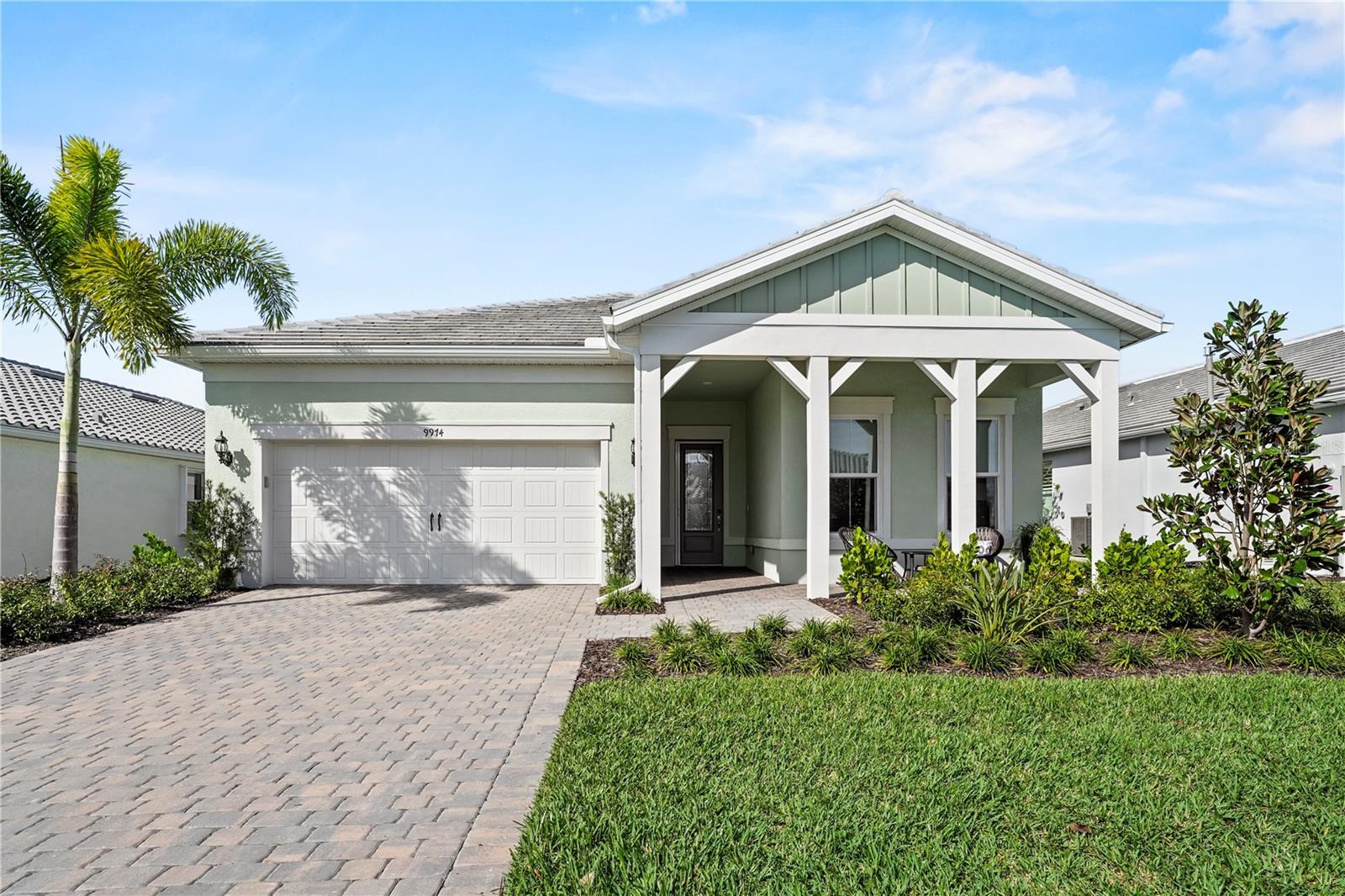 Welcome to Florida living at its BEST! Escape the stress of waiting for new construction. Beachwalk by Manasota Key is a new gated community just 2.5 miles from the beach and loaded with STATE OF THE ART AMENITIES, all with no CCD 7 low HOA fees! This home i s filled with upgrades you might have on your future wish list. This beautiful newer, one-level single-family home that embodies EFFORTLESS LUXURY. This popular Prestige model has it ALL! 3 bedrooms (2 w/en-suites), one is a flex room w/French doors that can be used as an office or den as well and 2.5 baths. Step into a realm of UPGRADES with IMPACT GLASS, a whole-house GENERAC GENERATOR, built in closets and pantry organizers, just to name a few. Marvel at the spaciousness emphasized by EXTRA HIGH CEILINGS and 8’ doors, creating an ambiance of grandeur and elegance. This SMART HOME boasts modern conveniences, including garage epoxy flooring, insulated doors, and even AIR CONDITIONING in the insulated garage. Plus the house is overflowing with AMPLE STORAGE solutions. ENTERTAIN WITH EASE in the Chef's Delight kitchen, featuring a full stainless steel appliance package, with Gas cooking, 42” white cabinets, Quartz countertops, and a generous center island. Whether hosting in the large great room, separate dining area, or on the extended covered lanai, outdoor living is a breeze. Enjoy BBQs with friends in the midst of lush landscaping and a FENCED backyard overlooking a serene preserve area. Plenty of space to add a pool/spa, if still desired. Retreat to the owner’s ensuite oasis, adorned with a TRAY CEILING, double sinks, and a luxurious WALK-IN shower enveloped in wall-to-ceiling tiles and frameless glass doors. Revel in the convenience of Spartan BUILT-IN CLOSET ORGANIZERS with a laundry pass through leading to the new laundry room equipped with cabinets for storage and a fold-away folding table. Indulge in RESORT-STYLE amenities including a cascading pool with a beach entry, lap pool, boardwalk overlooking the pool and lake, and 21 sports courts for Pickleball, Tennis, and Bocce Ball enthusiasts. Stay active with the state-of-the-art Fitness Center with Cafe. The High Tide Tiki Bar is fun with lots of theme night activities. And the community restaurant will be opened at the end of 2025. Additional perks include dog parks, community garden beds, and miles of trails, all overseen by a FULL-TIME LIFESTYLE DIRECTORS. Conveniently located near shopping, delicious restaurants, and endless recreational activities, this home epitomizes paradise living. Seize the opportunity to make this YOUR OWN PARADISE in the heart of SW Florida. Schedule your private showing today and bring your best offer!