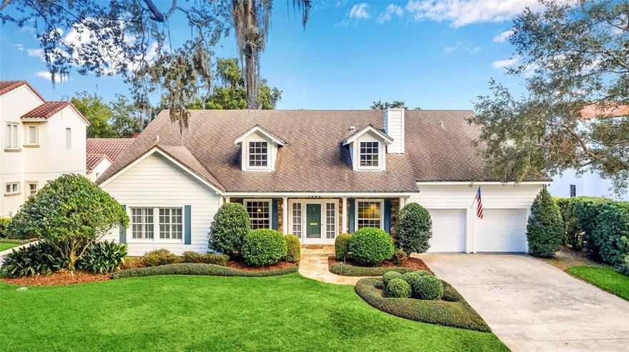 Don’t miss this rare opportunity to live on one of the most sought-after streets, where only a handful of homes in the city can boast the experience of living on the prestigous WP-9 Golf Course. The 4 bed/4.5 bath home welcomes you with a charming, covered front porch, where you’ll enjoy the sunsets as they sweep across 3rd fairway, and extend beyond to the tee box on the 4th hole. This one-story home is bursting with great potential and a strong foundation, stemming from the ideal open floorplan, a large master wing, and a 3-way split bedroom plan. The open kitchen/family room combo and 2 large bedroom suites capture the sunrises, with natural light flowing in from French doors that line the back of the home and lead out to the covered patio (26x11) overlooking the swimming pool.
This is the perfect opportunity to secure this stellar location for renovating the current 3,474 SF home, or to build a new home on the approximate 16,000 SF lot (83 ft wide x 192 ft deep), located just 2 blocks from downtown Park Avenue. The value of this property is undeniably in the location, lot size, golf course frontage, and the fabulous lifestyle it is sure to provide. Please ask for a survey and a floor plan! Room Feature: Linen Closet In Bath (Primary Bathroom).