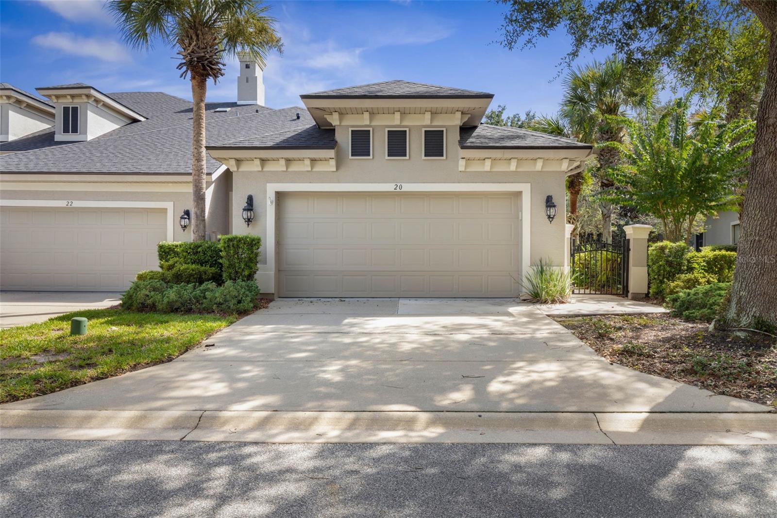 Welcome to 20 River Park Dr N, a charming single-story townhome with a two-car garage and a comfortable screened-in patio, perfectly designed for easy carefree Florida living. This home offers a bright, open layout that makes daily living and entertaining a breeze, while the screened patio provides the ideal spot to relax and enjoy Palm Coast’s year-round sunshine. With its low-maintenance design, you’ll have more time to enjoy the community lifestyle. Located just steps from the amenity center, you’ll have access to a wide array of activities, including a fitness center, heated pool, café, tennis, bocce ball, and pickleball. Whether you’re looking to stay active, socialize with neighbors, or simply relax, everything you need is right at your fingertips. With convenient access to local parks, walking trails, shopping, dining, and Flagler’s beautiful beaches, this townhome combines comfort, convenience, and resort-style living in one incredible package.