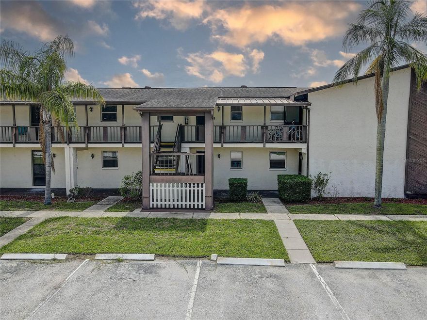 This delightful ground-floor condo offers 2 bedrooms and 1 full bath, combining comfort and convenience in a sought-after Port Richey location Residents have access to a community pool, perfect for soaking up the Florida sunshine. With low HOA fees, this property offers exceptional value without compromising on amenities.  Located just minutes from numerous Gulf Coast beaches, you'll have endless opportunities for sunbathing, swimming, and water sports. Additionally, the condo is conveniently close to shopping centers and diverse dining options.  Don't miss this opportunity to own an affordable piece of paradise in Port Richey. Schedule your showing today!