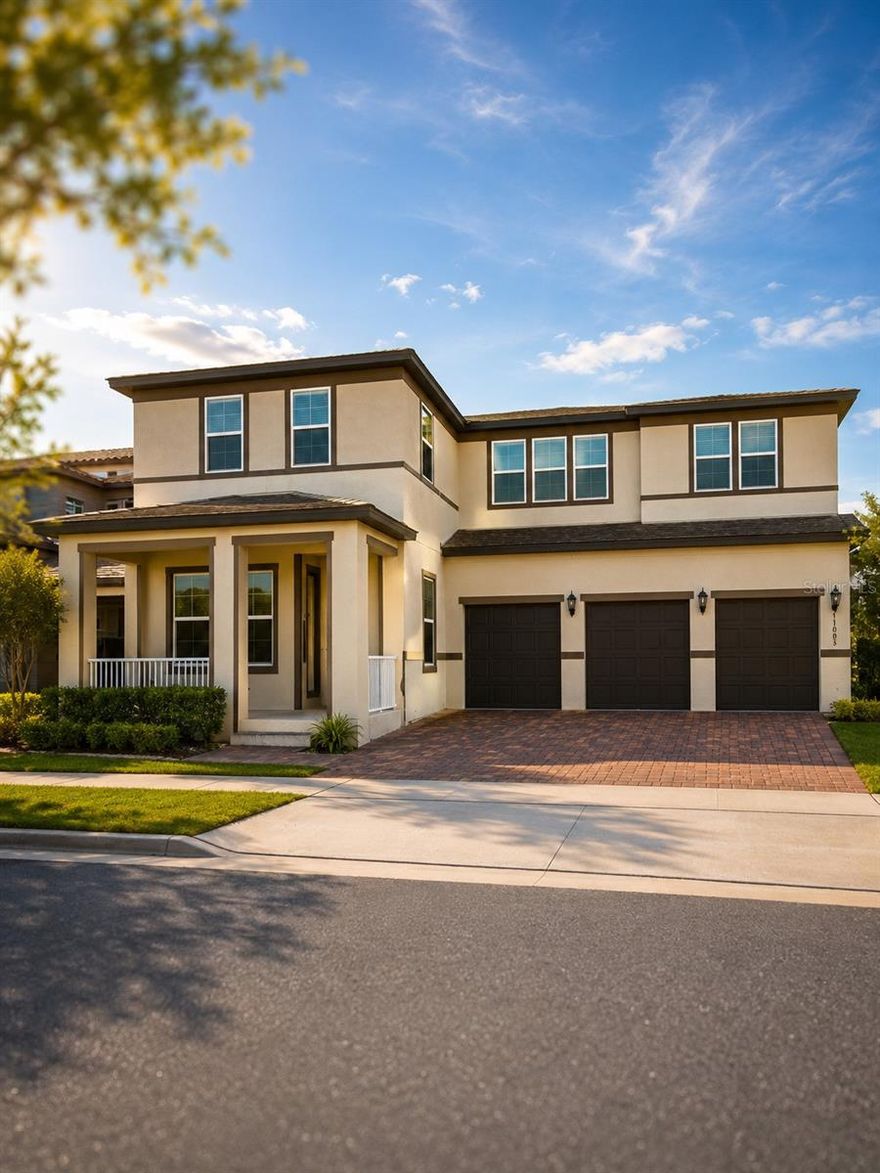 Located in the highly desirable Watermark community in Horizon West, this beautifully maintained home offers the perfect combination of space, privacy, and convenience in one of Central Florida’s fastest-growing areas.

One of the home’s standout features is the spacious first-floor primary suite, providing both comfort and privacy with an ideal layout for everyday living. The oversized backyard backs directly to a wooded conservation area with no rear neighbors, creating a peaceful setting rarely found in newer communities.

Zoned for highly rated schools and just minutes from Hamlin Town Center, Disney, SR-429, and Winter Garden Village, the location offers exceptional access to shopping, dining, entertainment, and major roadways while still maintaining a quiet residential feel.

Residents of Watermark enjoy resort-style amenities including a clubhouse, fitness center, tennis courts, playgrounds, walking trails, community pool, and even Disney fireworks views throughout the neighborhood.

With generous living spaces, a highly functional layout, and a premium homesite offering both privacy and natural views, this home is a rare opportunity in one of Winter Garden’s most sought-after communities.