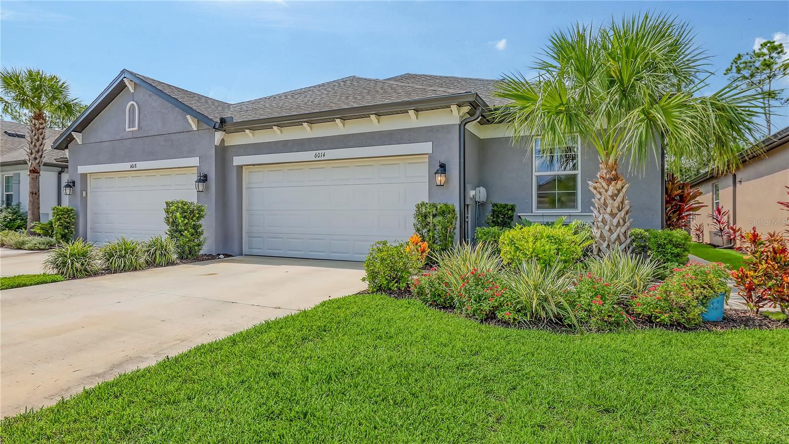 Stunning 2-Bedroom Villa with Den (3rd Bedroom) in a Prime Location!
Welcome to this beautifully designed 2-bedroom, 2-bath villa with a spacious den, perfect for a third bedroom, home office, or flex space. Built in 2021, this home offers a bright and open concept with stylish upgrades and designer throughout.
The gourmet kitchen features quartz countertops, custom light fixtures, wainscoting, and custom paint, creating a warm and inviting atmosphere. The living and dining areas flow seamlessly onto a screened-in lanai overlooking a peaceful wooded area, ideal for morning coffee or evening relaxation.
Additional features include overhead storage in the garage, a garage sink with countertop and workbench.
Located in a sought-after community that is walkable to the community pool, you’ll enjoy easy access to restaurants, shopping, and I-75—just a short drive to Sarasota or Tampa International Airport.
Don’t miss the chance to own this move-in ready villa with both style and function!