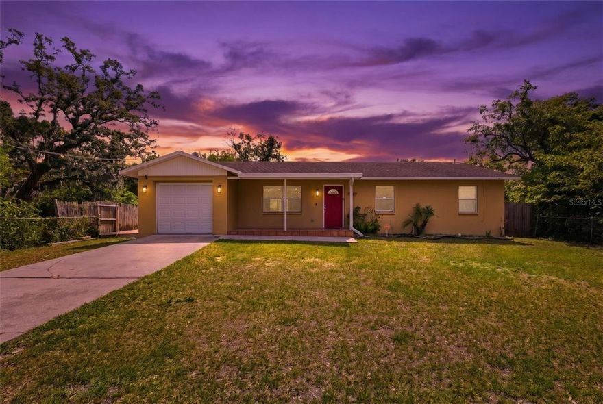 Step into your ideal Florida lifestyle at this spacious Tampa home, where modern comfort meets
unbeatable convenience for your family. You'll love the expansive open floor plan, perfect for daily
living and entertaining. The heart of the home shines with a spacious kitchen featuring granite
countertops, stainless steel appliances, and a breakfast bar, flowing effortlessly into the dining room
overlooking the patio. Enjoy the elegance and easy care of tile flooring extending throughout. Your
private primary suite provides a relaxing retreat, complemented by two additional bedrooms and an
interior laundry room for everyday ease. Outside, a fenced yard invites you to embrace year-round
outdoor living, creating cherished family memories. Experience financial peace of mind with no CDD or
HOA fees. This fantastic location offers unparalleled accessibility to USF, the VA Hospital, Moffitt
Cancer Center, Busch Gardens, and a diverse array of local food spots. Quickly reach I-275, Fowler
Ave, and downtown Tampa, blending convenience with classic Tampa character for your future!