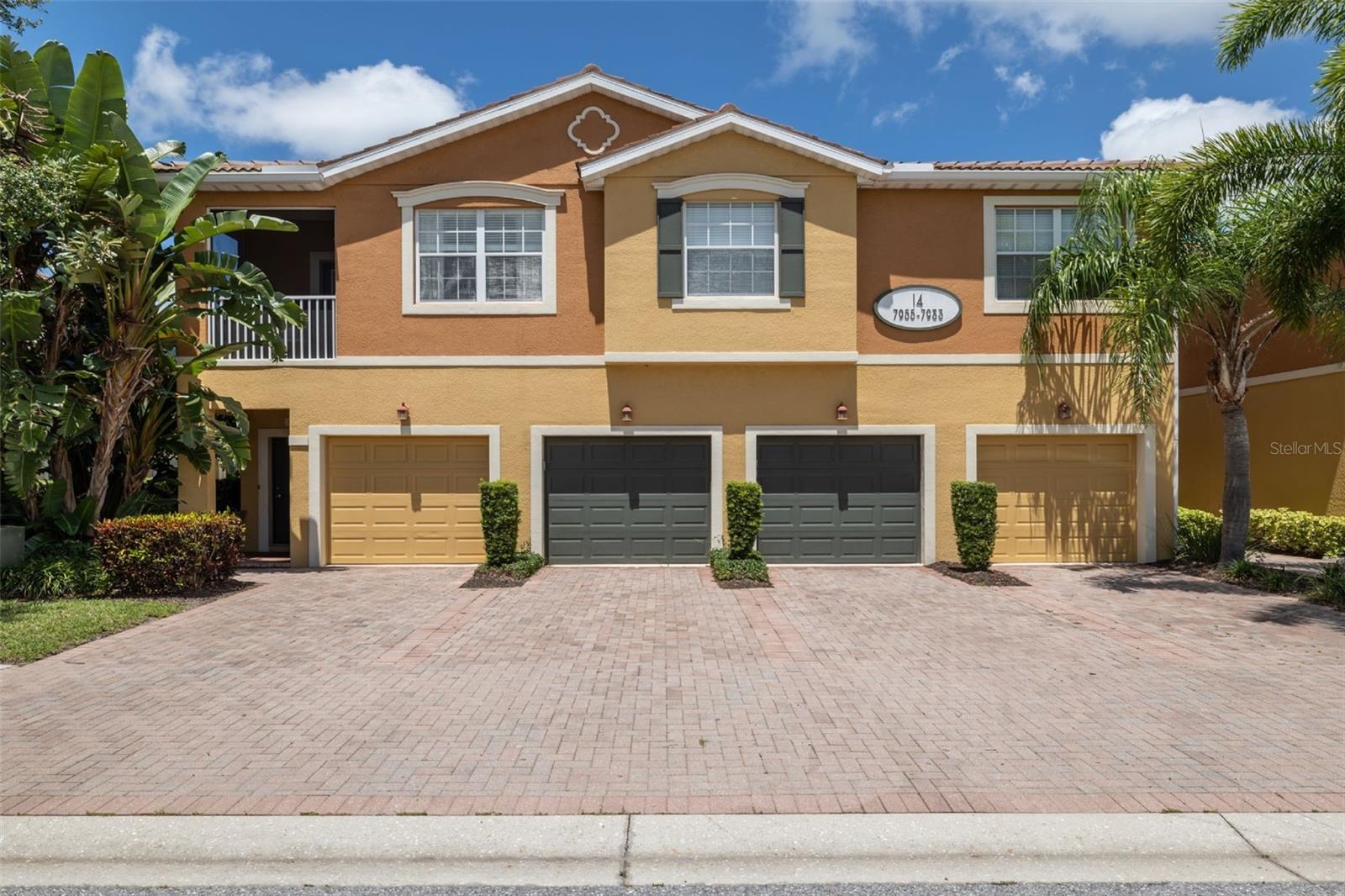 Now available! This beautifully maintained 3-bedroom, 2-bath unit is located in the highly sought-after gated community of Stonehaven. Offering a light and open layout, the home features high ceilings, granite countertops, wood cabinetry, and premium vinyl flooring throughout. Enjoy peaceful garden views from the screened-in patio and the convenience of a private one-car garage. The spacious kitchen is equipped with a refrigerator, electric stove, microwave, dishwasher, and includes an in-unit washer and dryer. Ceiling fans are installed in every room for year-round comfort. Stonehaven offers excellent community amenities including a heated pool with cabana, playground, and gated security. Ideally situated just 6 miles from the world-renowned Siesta Key Beach and close to Palmer Ranch, Legacy Trail, shopping, dining, fitness centers, and major roadways. One small pet is allowed with approval from the Condo Association (under 45 lbs. Pet rent is $25/month per pet. Offered at $2,400/month, which includes water and sewer. Security deposit is $3,600. Renters insurance is required.
