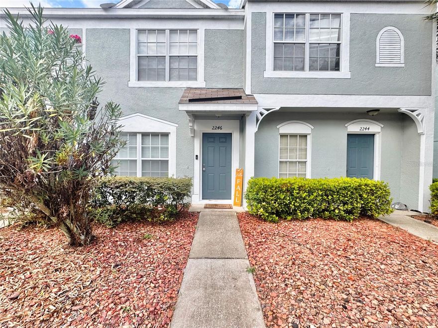 **FULLY FURNISHED and ALL-INCLUSIVE** rental in the gated community of Regency Key in Brandon, FL. This beautifully updated 2-bedroom, 1.5-bathroom townhome offers 1,110 square feet of comfortable living space and is move-in ready for a minimum 7-month lease. Perfect for traveling professionals, relocating employees, or anyone seeking a hassle-free lifestyle. The home comes with all utilities included—electric, water, sewer, trash, cable, and internet—so you can simply unpack and enjoy. Inside, you’ll find bright and open living areas with modern laminate flooring throughout, a spacious kitchen with pantry and washer/dryer, and sliding doors leading to a private screened lanai with extra storage. Upstairs, the master and guest bedrooms feature vaulted ceilings and updated finishes, with a spacious bathroom conveniently located between them. The community provides resort-style amenities, including a pool, playground, walking trails, and even lake access for fishing. With shopping, dining, and the Westfield Brandon Mall less than 5 minutes away and quick access to I-75, I-4, Highway 60, and the Selmon Expressway, this location makes commuting to Tampa, Riverview, or the surrounding areas effortless. Designed for comfort, convenience, and flexibility, this rental is the perfect place to call home during your extended stay.