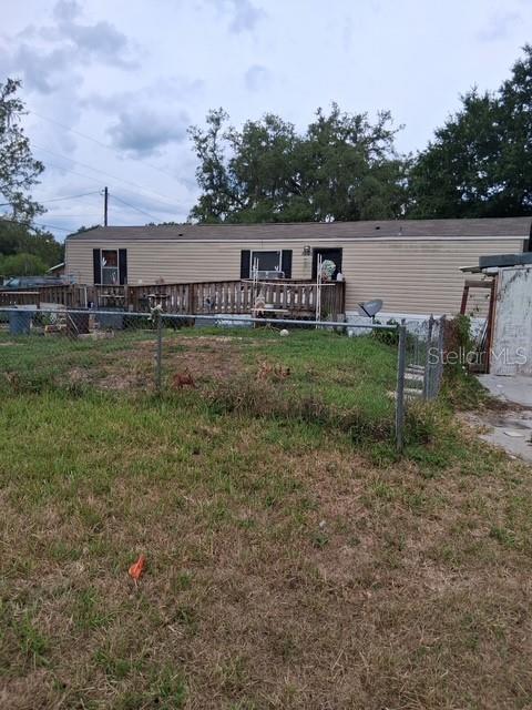 Corner lot, Handicap accessible 2/2 2022 Mobile home with ramp. 2 sheds that convey. Nice area close to shopping. must see.