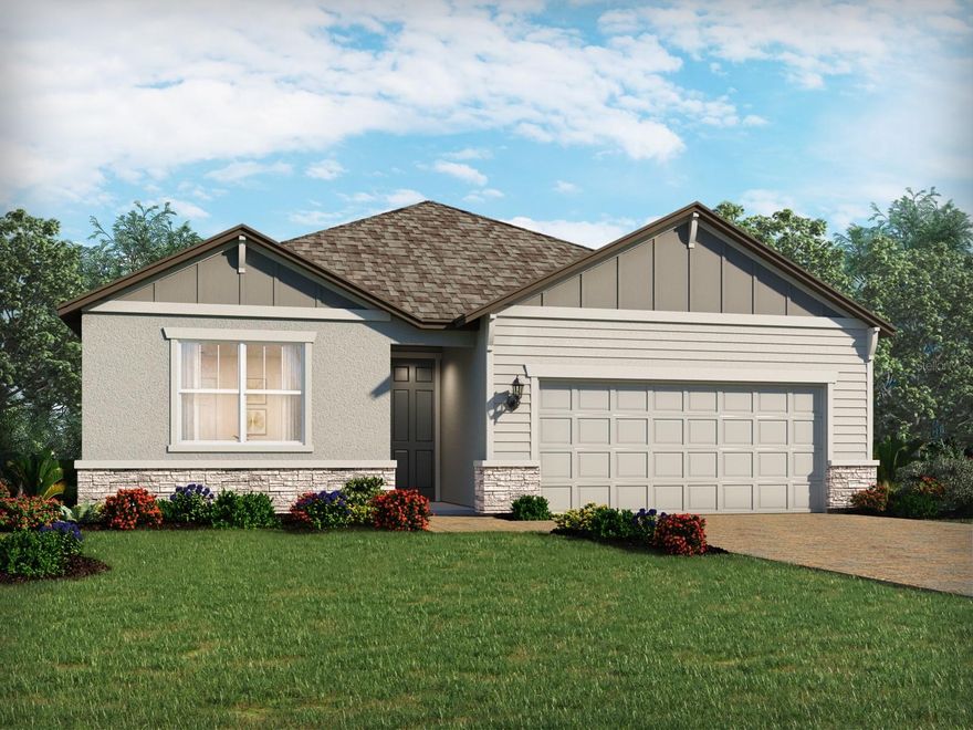 Under Construction. Brand new, energy-efficient home available by Dec 2026! Deciding where to buy a home? The Emilia floorplan in Daytona Beach, FL offers an open-concept floorplan with 4 bedrooms, 3 bathrooms, and a 2-car garage. This home features a spacious kitchen that overlooks the great room, dining, and covered lanai. Now selling, Legends Preserve offers new single-family homes in Daytona Beach, FL. This beautifully serene community is just 12 miles from Daytona's stunning beaches. Located on International Golf Drive alongside the world-famous LPGA golf course, residents will have easy access to both I-4 and I-95, as well as Daytona International Airport. Nearby attractions include Daytona International Speedway, Tanger Outlets, and the Daytona Boardwalk.  Each of our homes is built with innovative, energy-efficient features designed to help you enjoy more savings, better health, real comfort and peace of mind.