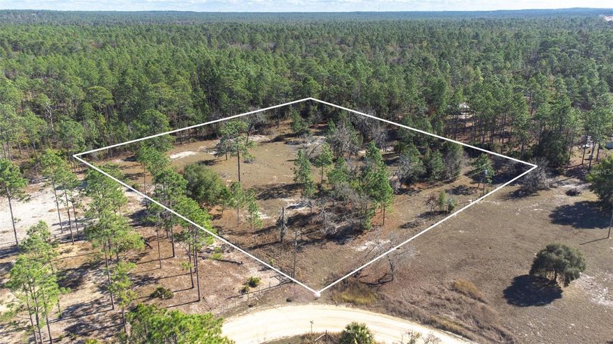 Discover your ideal Florida retreat: this rare 2.52-acre cleared and fully fenced homesite in Mini Farms, Dunnellon, is primed for your dream home—site-built or mobile. High and dry in a no-flood zone, the 332' x 332' parcel offers exceptional privacy along a quiet limestone-paved private road with minimal frontage. Electricity is nearby; well and septic required. Ample room for vehicles, toys, and animals—with an existing shallow well already in place for livestock. No deed restrictions. Bring horses, chickens, or whatever fits your vision. Just 25 minutes to Rainbow Springs State Park for swimming, tubing, and camping. 15 minutes to downtown Crystal River’s shops and dining. Only 7 miles to Three Sisters Springs for boating, fishing, nature trails, and swimming with manatees.
The upcoming Suncoast Parkway extension (under construction phases) will soon provide faster access to Tampa’s entertainment and amenities. This is the private, unrestricted foundation you’ve been waiting for.