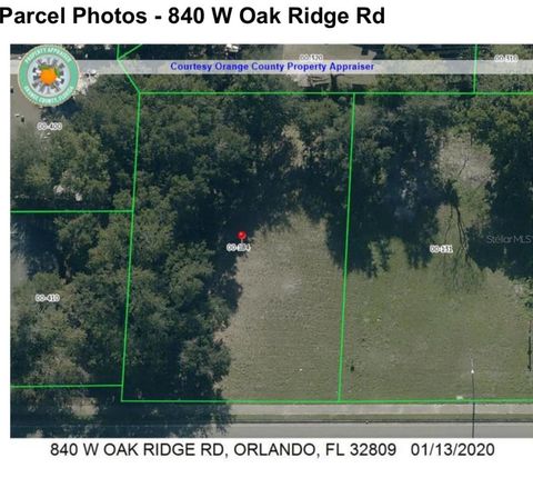 840 W OAK RIDGE ROAD ORLANDO FL 32809