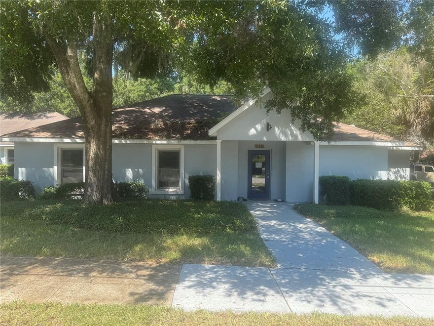 Prime Office Space in the Heart of Downtown Ocala 1,885 SF

Take advantage of this exceptional opportunity to own or lease a well-maintained professional office building in the vibrant and growing downtown Ocala district. Ideally situated with high visibility and easy access, this centrally located property offers 1,885 square feet of functional office space, perfect for a variety of business uses.

Step inside to a welcoming lobby with soaring high ceilings that create an open and professional first impression. The layout includes six private offices, ideal for a growing team, consulting firms, legal practices, or other professional services. Two bathrooms and a well-designed floorplan provide convenience and flexibility for daily operations.

Property Highlights:

1,885 square feet of professional office space

6 private offices + spacious lobby/reception area

2 bathrooms

High ceilings throughout

Centrally located in downtown Ocala with excellent access and visibility

Walkable to restaurants, shops, and city services

Whether you're expanding your business footprint or looking for an investment in a booming commercial corridor, this property offers the location, layout, and presence to meet your goals.