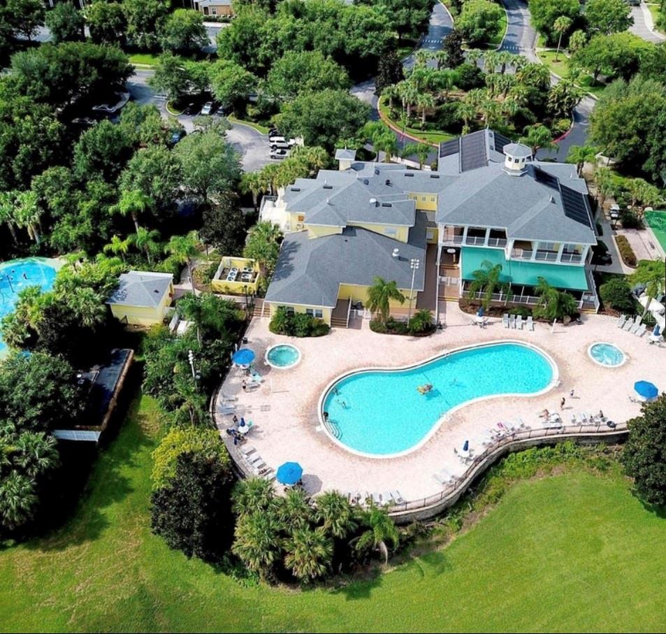 Furnished and equipped beautiful and functional 3/2 in Davenport. Resort style amenities include multiple pools, gym, park, water park, on site restaurants, clubhouse, game room, fishing dock, private beach area, tennis and basketball courts, pool tables, volleyball. Only 8 miles to Theme parks, shops and restaurants all near by. Hotel program available or rent on your own. Investment opportunity.