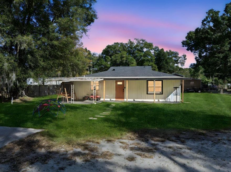 Don’t miss this charming 3-bedroom, 1.5-bath home tucked away in a quiet, centrally located neighborhood with no HOA, just minutes from I-4 for easy commuting. Inside, you’ll find laminate flooring throughout and granite countertops in both the kitchen and primary bathroom. The spacious kitchen offers freshly painted cabinets with updated hardware, a large pantry, and a generous laundry room with plenty of extra storage.

Recent 2025 upgrades include: blown attic insulation for improved efficiency, a new laundry room sink, new dishwasher and microwave, a new well pump with water treatment system, a new hot water heater, and the septic tank has been drained and inspected. 

The property is also fully fenced and provides ample parking, including a large concrete pad perfect for extra vehicles, a boat, or an RV. The private backyard features mature trees for added shade and privacy, plus a brand-new 10x10 storage shed for tools or outdoor equipment. This home qualifies for USDA financing and is perfect for first-time buyers or anyone seeking affordable homeownership in a convenient, desirable location. Don’t miss your chance to make this move-in-ready home yours today!