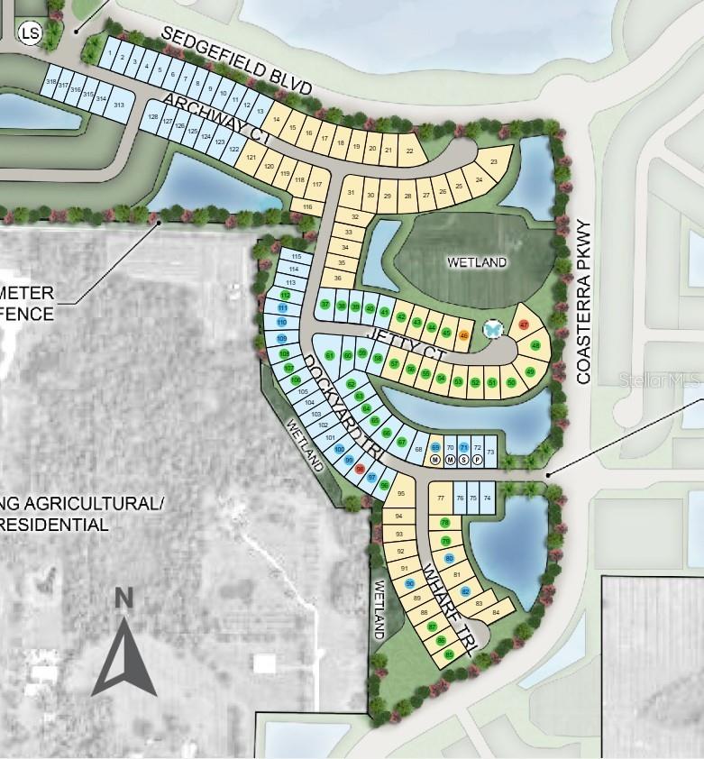 PALMS AT COASTERRA - Residential