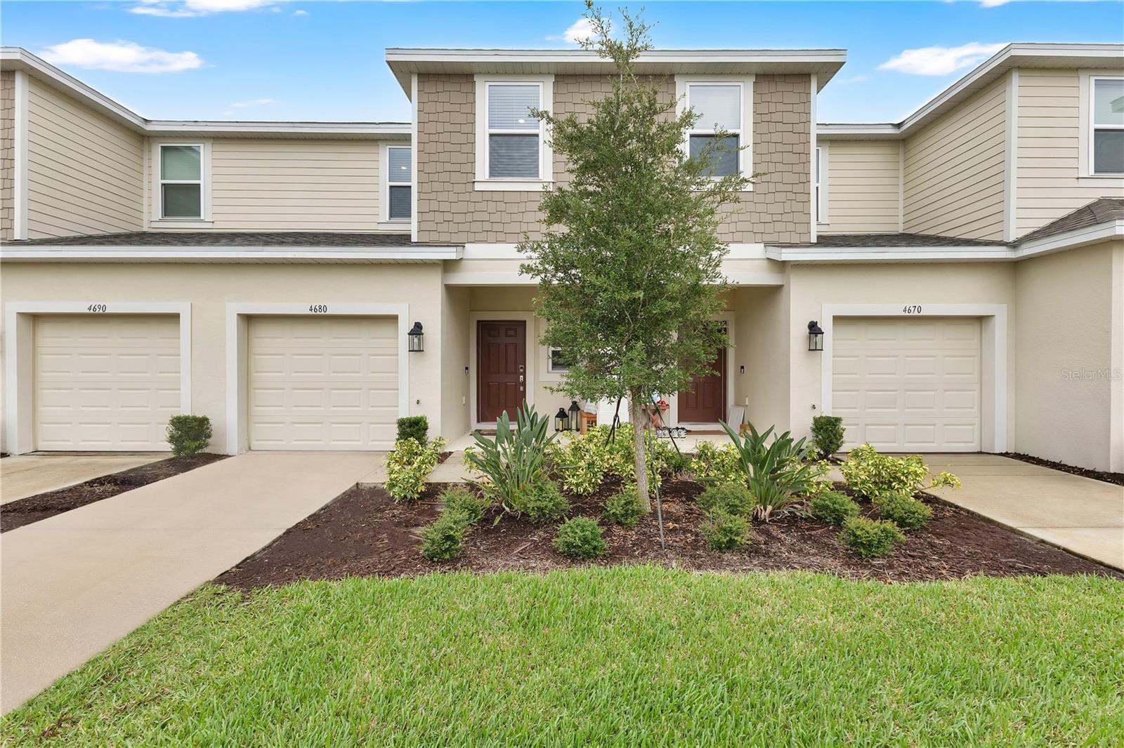 Welcome to your nearly new townhome in the desirable community of Anthem Park! Built in 2024, this stylish 3-bedroom, 2.5-bath residence offers over 1,300 square feet of thoughtfully designed living space. Step inside to find a bright, open floor plan featuring modern finishes, neutral tones, and energy-efficient construction. The kitchen boasts sleek cabinetry, stainless steel appliances, and a large breakfast bar perfect for entertaining. Upstairs, you’ll find spacious bedrooms including a comfortable primary suite with a walk-in closet and private bath.
Enjoy low-maintenance living with a patio and attached garage, plus access to Anthem Park’s amenities — including a community pool, clubhouse, fitness center, playground, walking trails, and more. Conveniently located near schools, shopping, dining, and major highways, this home combines comfort, style, and convenience all in one,