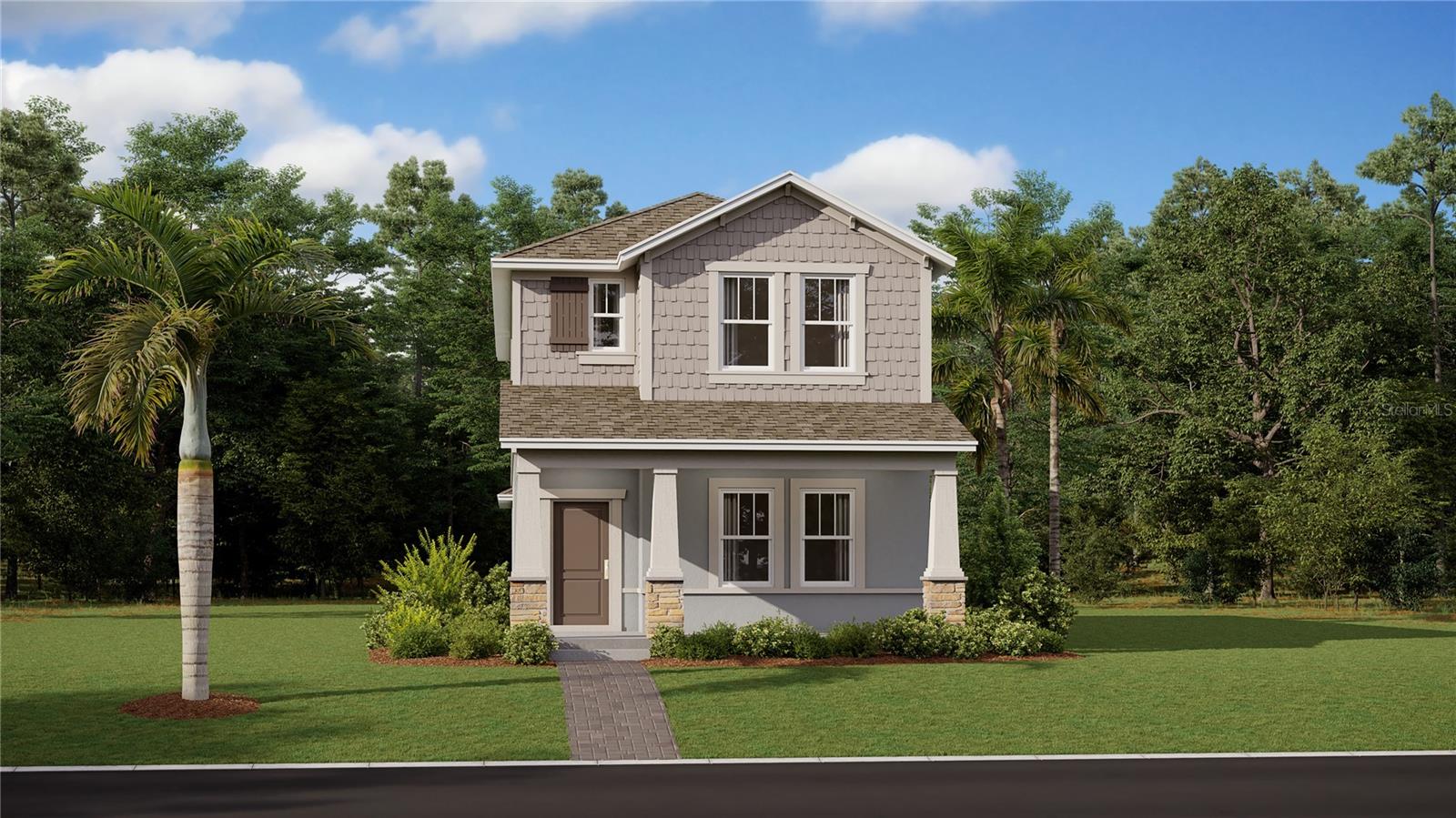 Under Construction. Step into your comfort zone with the dazzling Cascade open floorplan, that includes four bedrooms, three bathrooms, with a two-car garage. This is an earthy & elegant two-story home with a detached rear load garage. The kitchen has a generous island, fabulous panty and opens to the elegant dining room, perfect for sunny brunches and memorable meals! The family room is perfect for game night or to share laughter after a day of outdoor adventures. The owner’s suite is a haven of peace and tranquility, it comes with an roomy walk in closet, spa-inspired owner bath with walk in shower, plus his and her sinks. Every home comes with Lennar’s Everything’s Included® promise, which includes all appliances as well as quartz countertops, blinds, and more in the price of your home. There are also home automation features such as keyless door locks and video doorbells in the Connected Home by Lennar®. Tohoqua is one of the most anticipated new communities. At Tohoqua, families can take advantage of the glorious resort-style swimming pool, extravagant clubhouse with a state of the art fitness center, tennis and pickle ball courts along with beautiful walking trails throughout the community. With almost a dozen floorplan options to choose from, Lennar at Tohoqua, has a home to meet the needs of your family. What are you waiting for? Call and make an appt today.
