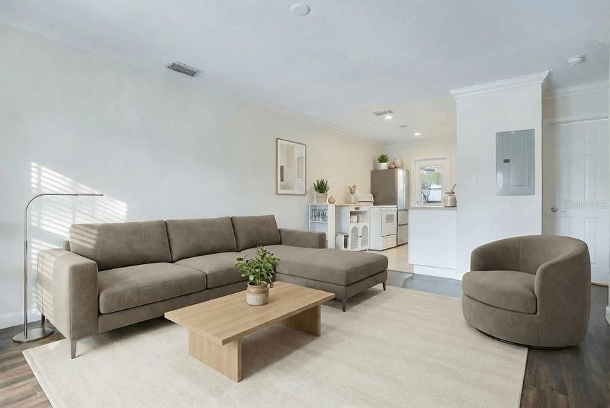 Welcome to your private sanctuary in the heart of Orlando. Tucked within the charm of historic downtown, this beautifully reimagined 2-bedroom, 1-bath condo invites you to fall in love the moment you step inside.

Every inch of this residence has been thoughtfully remodeled, blending modern elegance with effortless comfort. Sunlight spills across updated finishes, creating a warm, inviting atmosphere that feels both vibrant and serene.

Step outside, and the city becomes your playground. Enjoy morning strolls to Lake Eola, evening cocktails just minutes away, boutique shopping, fitness studios, and Orlando’s most exciting dining and cultural experiences—all within walking distance.

Whether you’re seeking a stylish retreat, a dynamic live-work space, or a place to fully embrace the rhythm of downtown life, this condo offers it all.

Live where energy meets ease.
Work where inspiration flows.
Play where the city comes alive.

This isn’t just a home—it’s a lifestyle waiting to be claimed.