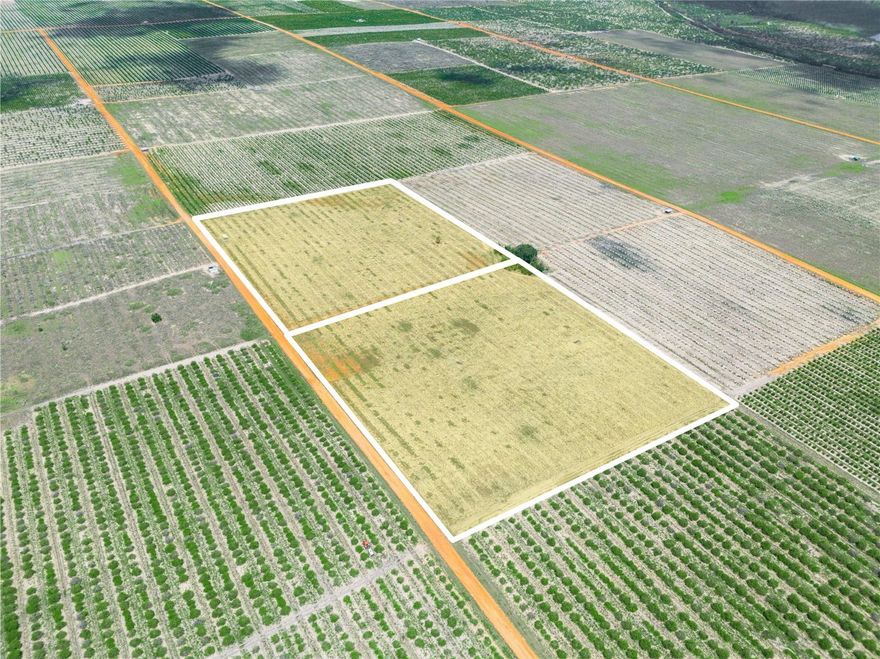 Escape to your own private stretch of Florida countryside with 20 acre +/- property in Frostproof! Made up of two parcels, this land offers a balance of open space and natural surroundings making this ideal for a homesite, weekend retreat or working property! There is already a 6 inch approximately 1000 ft deep well with a 6 inch flow serve pump that has the capacity to pump 400 gallons a minute with right angle gear drive & 4 cylinder turbo charged John Deer diesel engine! Previously used for citrus farming this land offers fertile ground suitable for a variety of crops, animals, or hobby farming. This property sits high on a bluff overlooking Lake Moody and Lake Patrick (also called Lake Leona) with outstanding views of sunrises! Situated in a quiet area with no HOA on a clay road expect to enjoy serenity, views, and still be near conveniences.  Whether you are looking to build, farm, invest or just enjoy a rural lifestyle, this property provides endless potential in a beautiful natural setting!