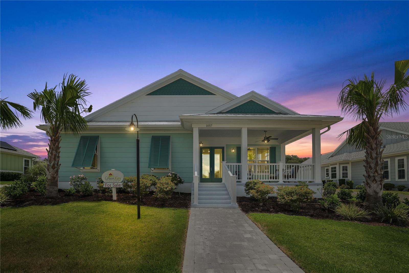 In SOLAR POWERED home that feels just as incredible as it looks, every morning begins with a breath of fresh air! Start each day off on the right side of the bed in your Roosevelt home, a 3 bedroom/2 bath floor plan that's built for luxury, comfort, and everything in between. Whether you're enjoying cocktails on your front porch with friends or trying an adventurous new recipe in your beautiful kitchen, this home is where you finally get to live your best life. You will love the Butler's Pantry and the oversized kitchen pantry with built-in shelving. This beautiful home features 10 foot ceilings with trays in the living and primary rooms and 8 foot doors throughout. Oversized energy efficient windows allow the sunshine in all the while reflecting the heat back out in your spacious front office. With 3,238 total square feet of space, your home is wide open for whatever you wish.