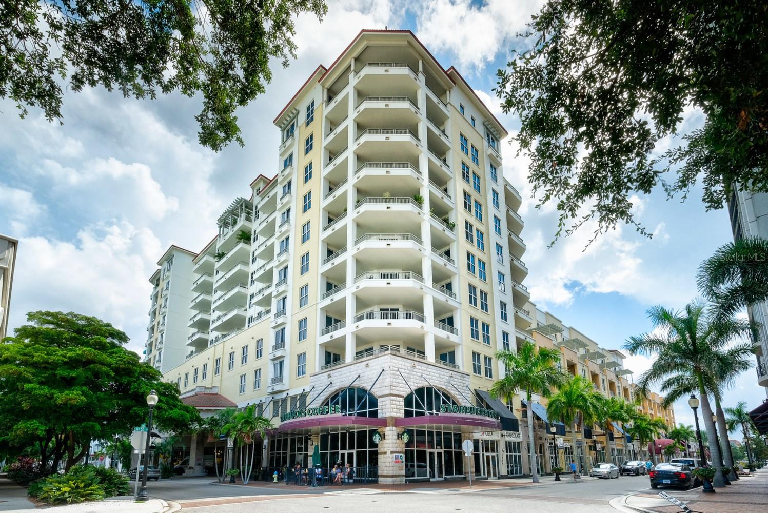 Lovely condo in a great location in the heart of downtown Sarasota. Close to Whole Foods, coffee shops, theaters, Opera House, library, restaurants and fine dining. The condo is located on the amenity level which is an extension of your home, including a resort style pool, hot tub, fitness center, grilling area, theatre room and community gathering area. A 24-hour concierge on site a parking in a secure garage top off this luxury lifestyle. The condo is open and spacious with living room open to the kitchen, two separate bedrooms each with its own bath, covered terrace, and in unit laundry. The second bedroom is set up as an office with custom cabinets, and a daybed with trundle. Rent includes cable, internet, and water. Rate listed is for one-year minimum, seasonal rate is higher. Please contact owner with interest and inquiries.