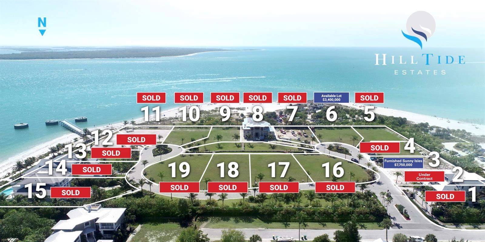 HILL TIDE ESTATES - Land