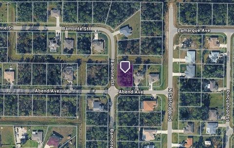Lot 6 BAMONTE STREET NORTH PORT FL 34286