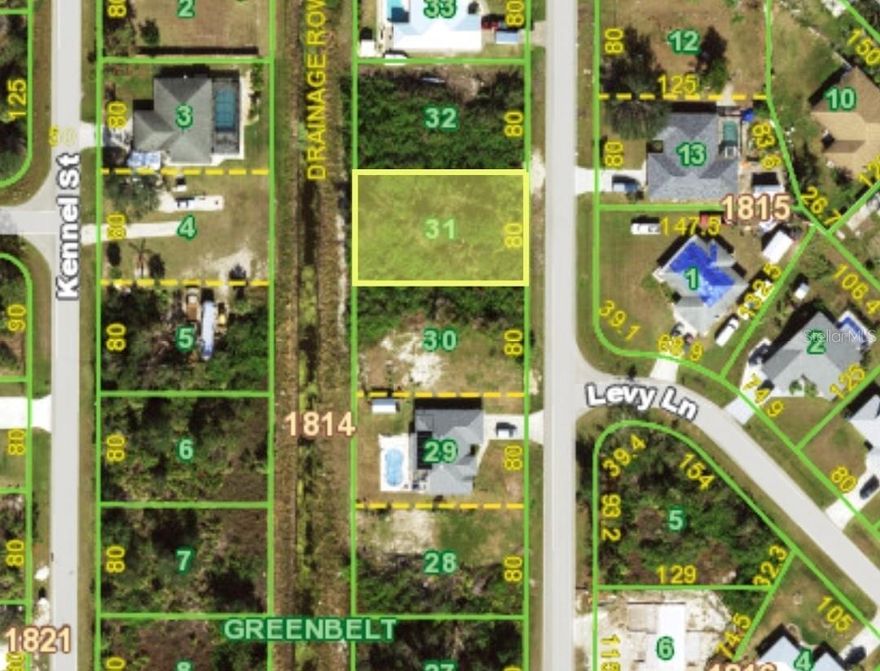 Fabulous lot to build your dream home in Gulf Cove awaits you and is a part of a 4 lot package in the wonderful community of Gulf Cove, with community park and boat ramp. This lot has an extra wide greenbelt and freshwater canal behind it and is nearby to great beaches, shopping, restaurants, hospitals, and more. Other lot addresses listed separately are: 5192 CALLAWAY ST, 4825 SINES LN, 5480 MURPHY ST.  Schedule your showing today!