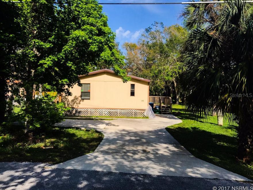 Centrally located in close proximity to shopping and within 10 minutes to the beach.  Concrete driveway suited for two cars.  Cleared 1/4 acre lot that is 200 ft deep.  Kitchen has been updated in recent years.  A split floor plan with good sized master bedroom and bathroom.  Wood Deck on the South side of home. ;Water: City